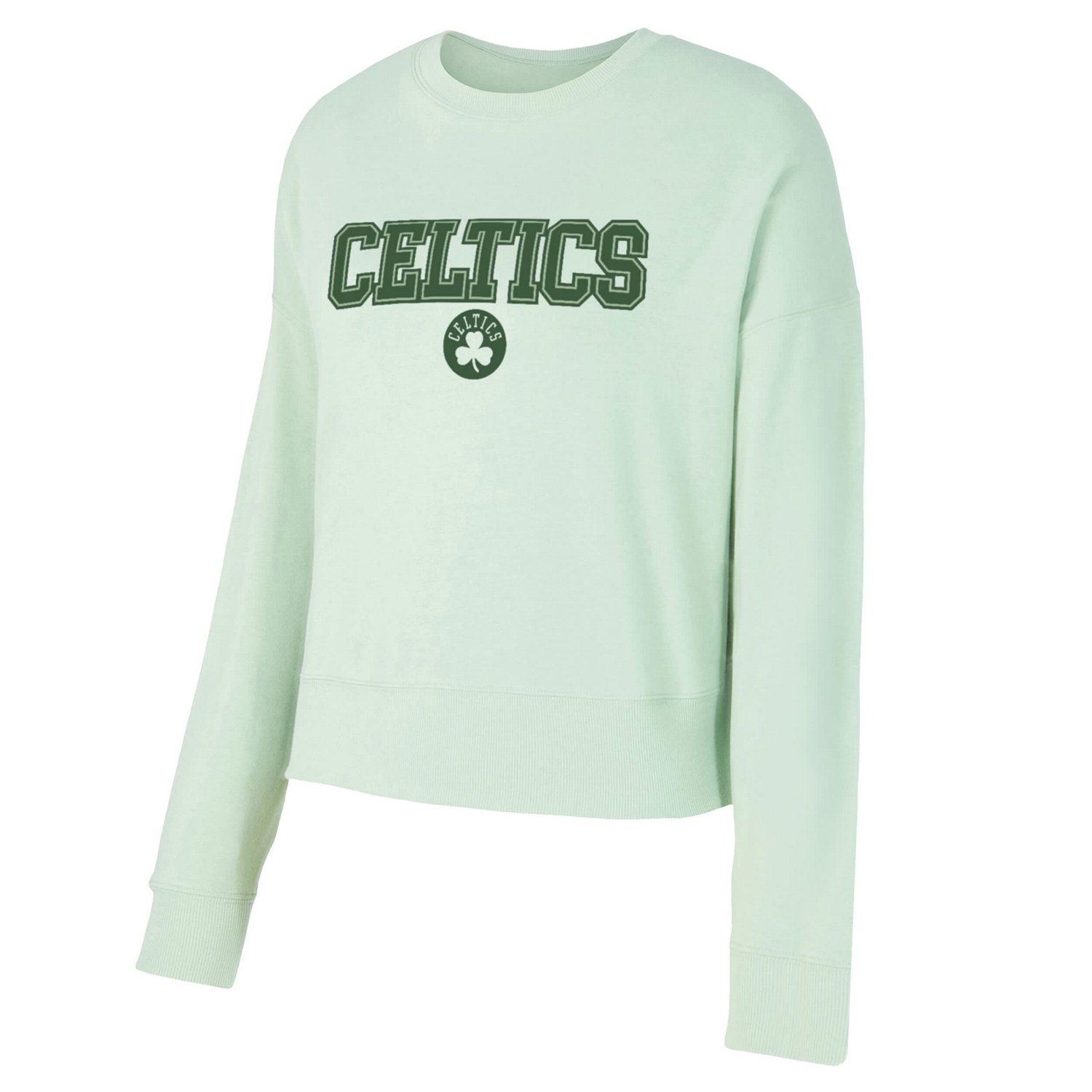 Concepts Sport Light Boston Celtics Elevation Tri-Blend Long Sleeve T-Shirt  Shorts Set - view number 2