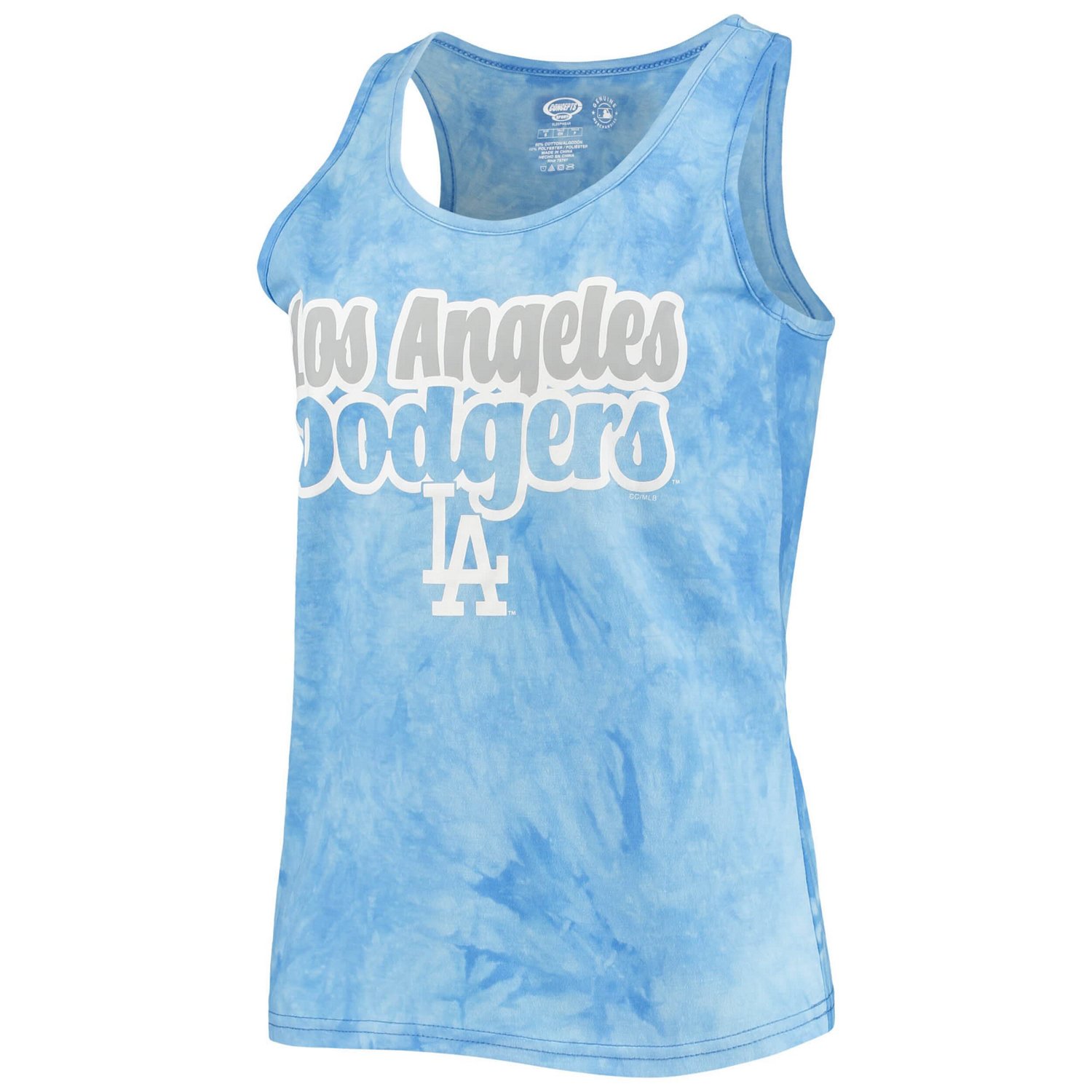 Concepts Sport Los Angeles Dodgers Billboard Racerback Tank Top  Shorts Set - view number 2
