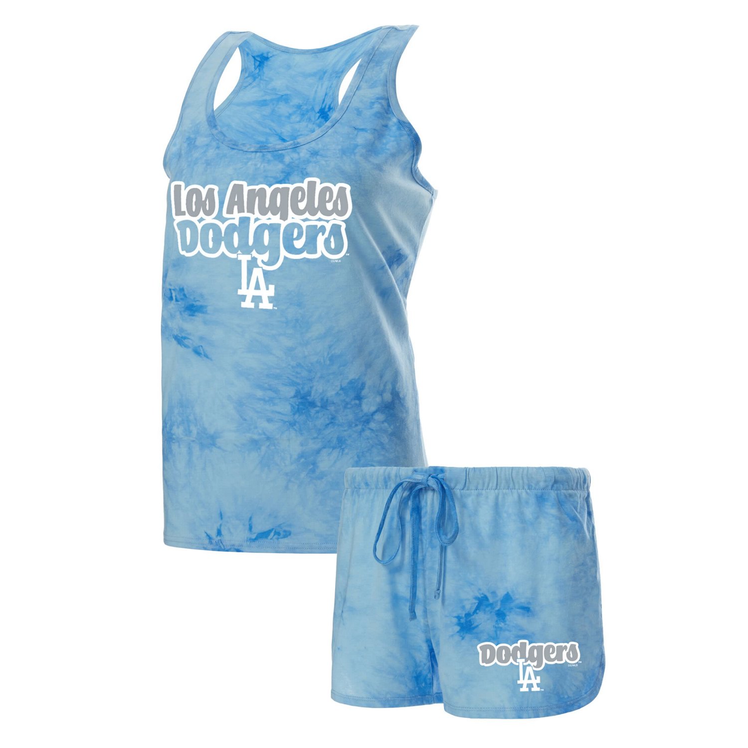 Concepts Sport Los Angeles Dodgers Billboard Racerback Tank Top  Shorts Set - view number 1