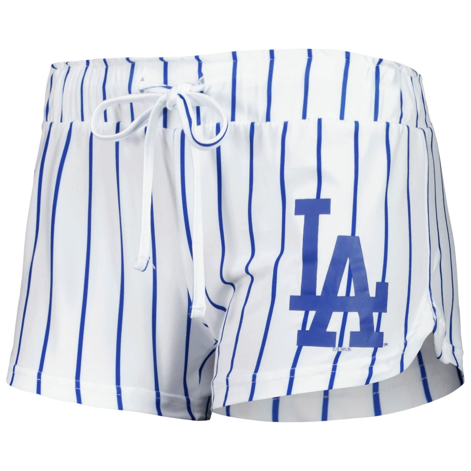Concepts Sport Los Angeles Dodgers Reel Pinstripe Tank Top  Shorts Sleep Set - view number 4