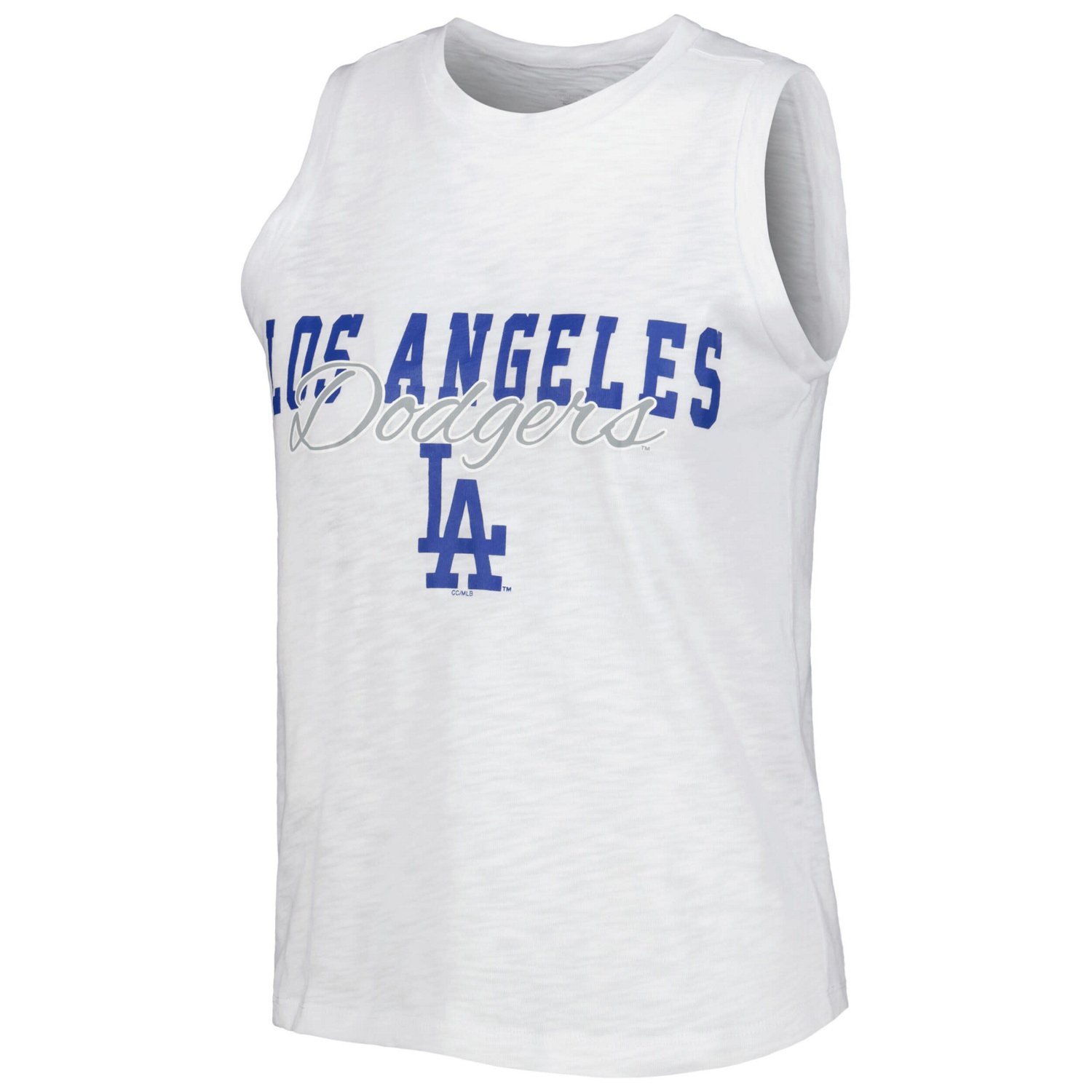 Concepts Sport Los Angeles Dodgers Reel Pinstripe Tank Top  Shorts Sleep Set - view number 2