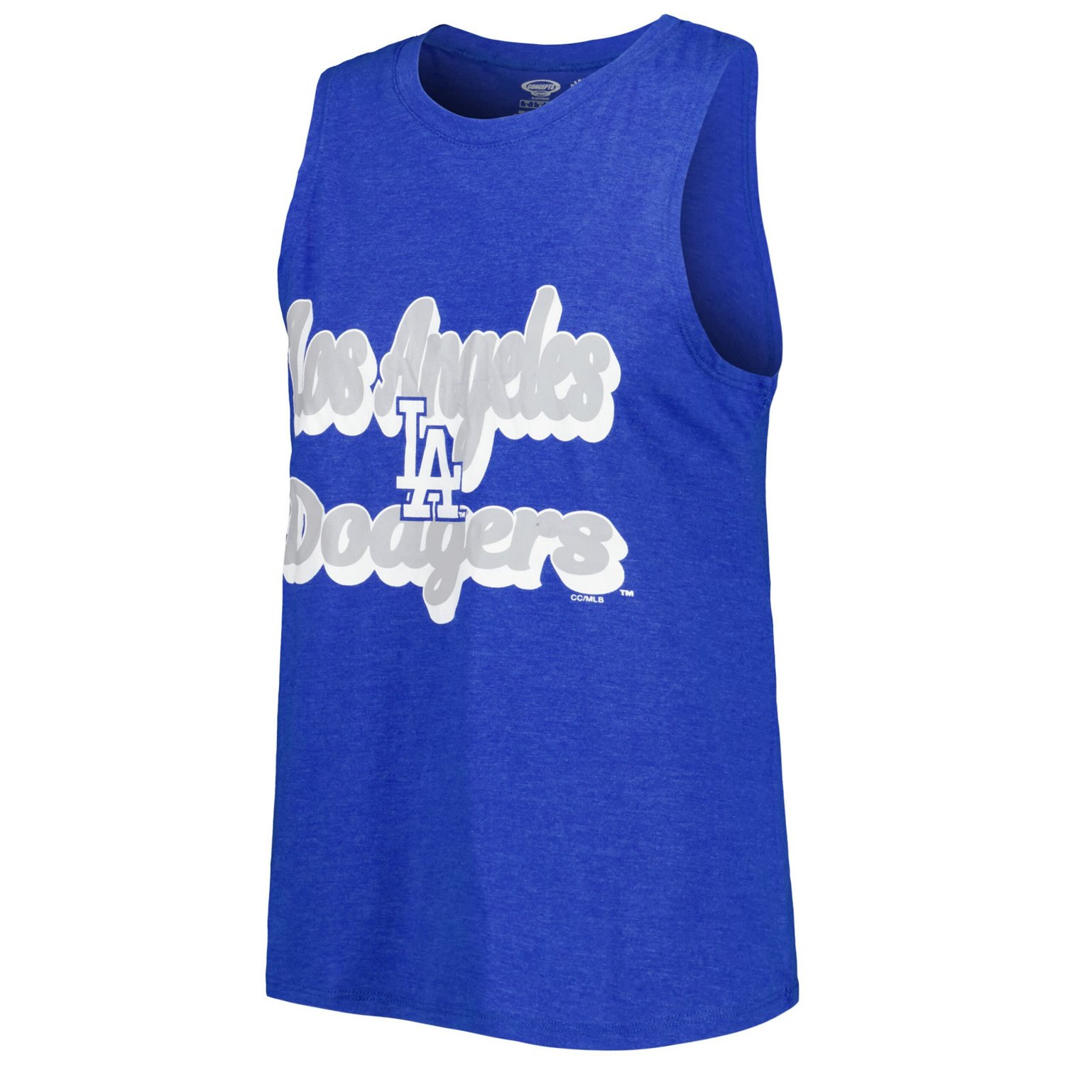 Concepts Sport Los Angeles Dodgers Wordmark Meter Muscle Tank Top  Pants Sleep Set - view number 2