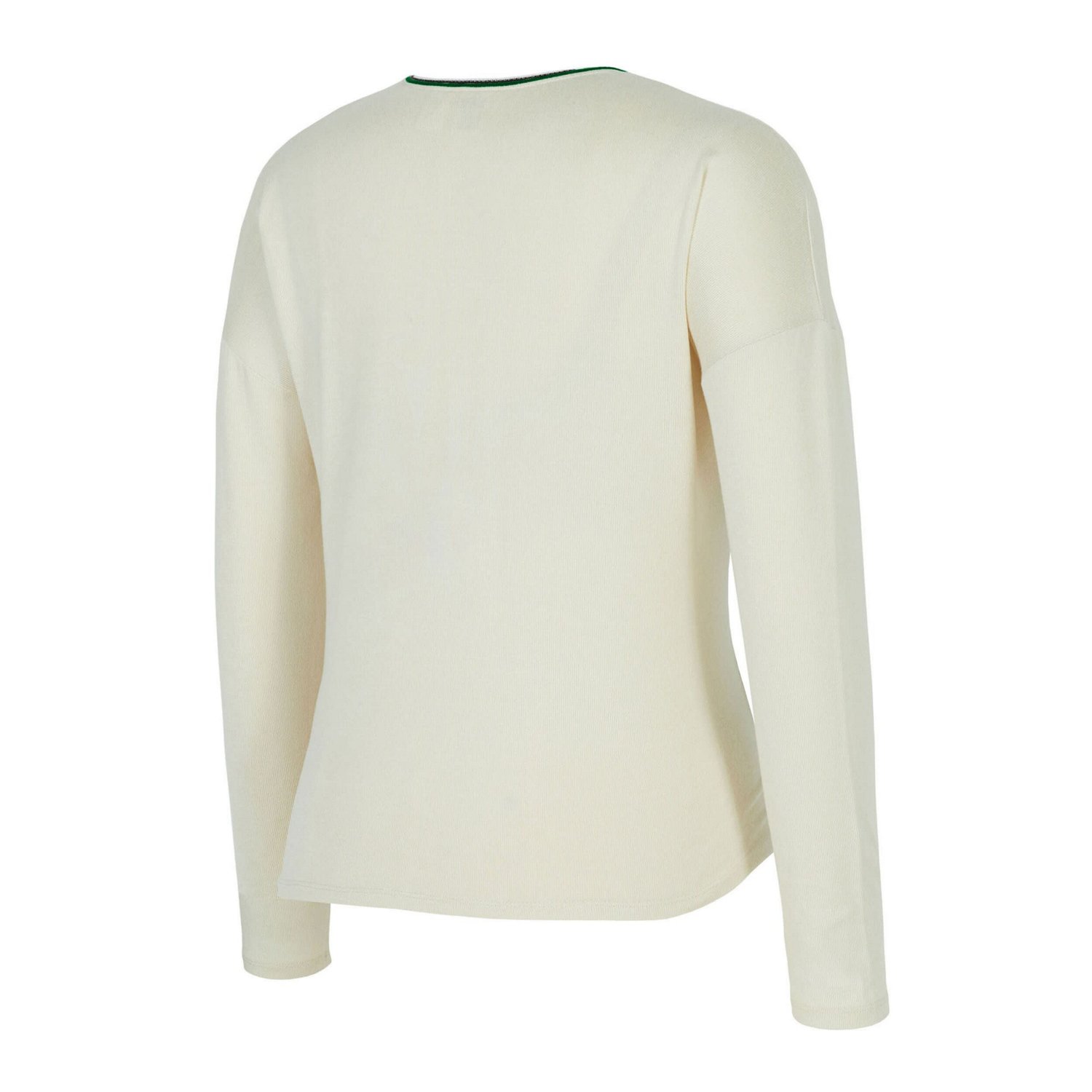 Concepts Sport Milwaukee Bucks Kaki Hacci Knit Long Sleeve Top  Shorts Set - view number 4