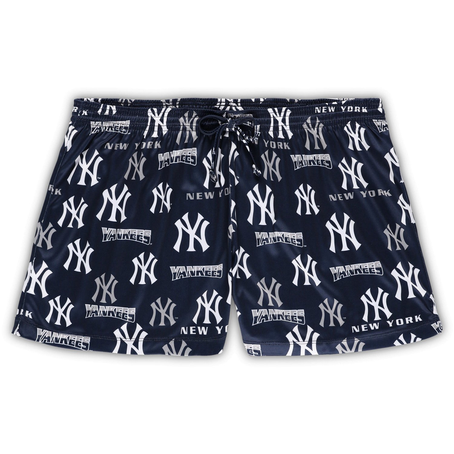Concepts Sport Navy New York Yankees Plus Size Tank Top  Shorts Sleep Set - view number 3