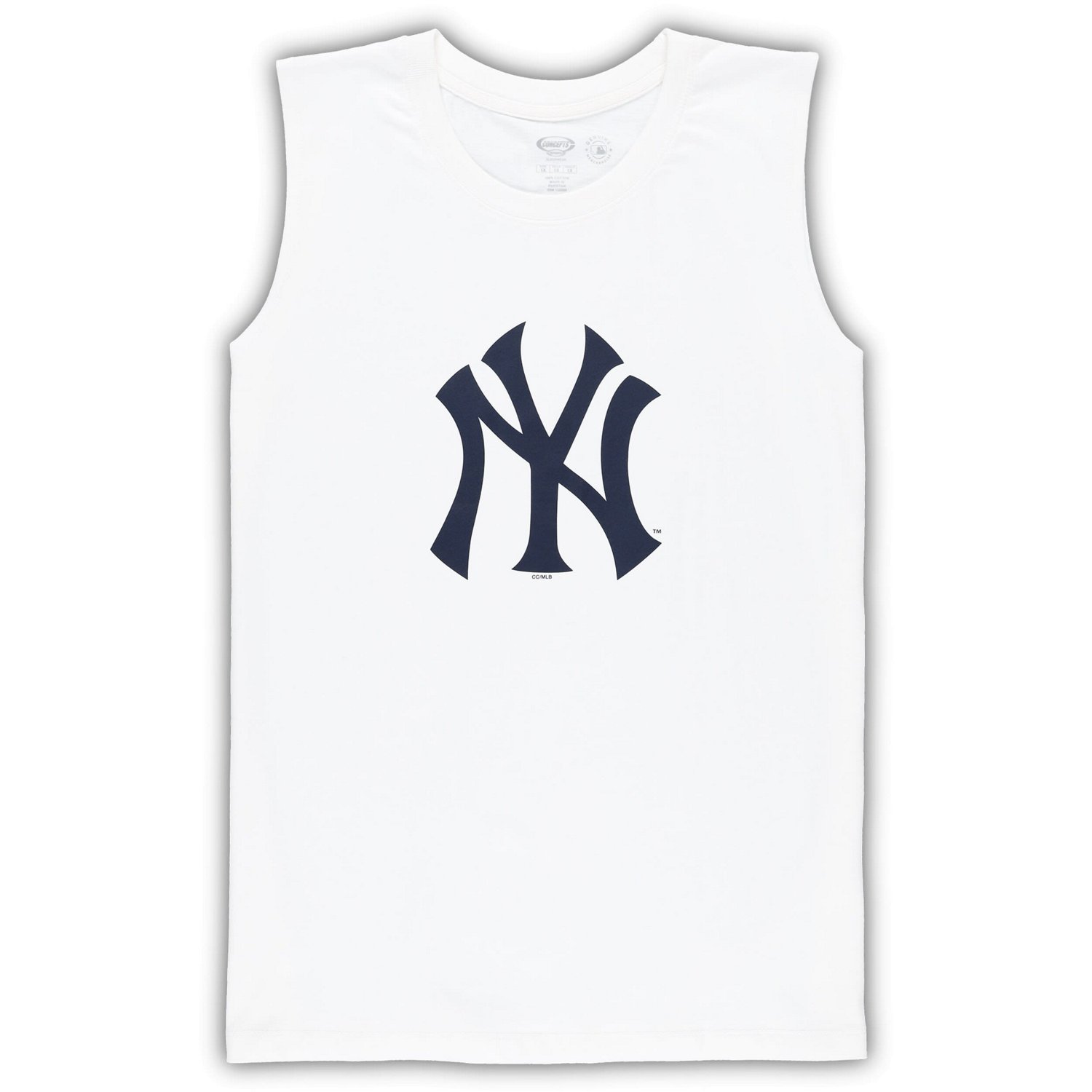 Concepts Sport Navy New York Yankees Plus Size Tank Top  Shorts Sleep Set - view number 2