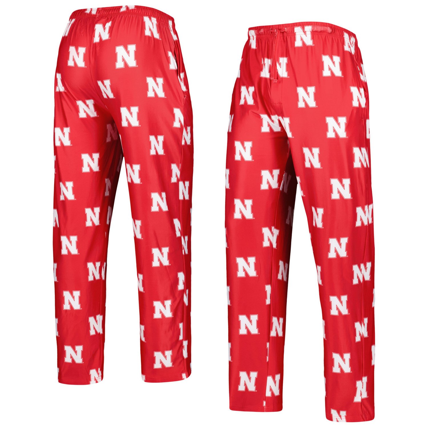 Concepts Sport Nebraska Huskers Logo Flagship Allover Print Pants