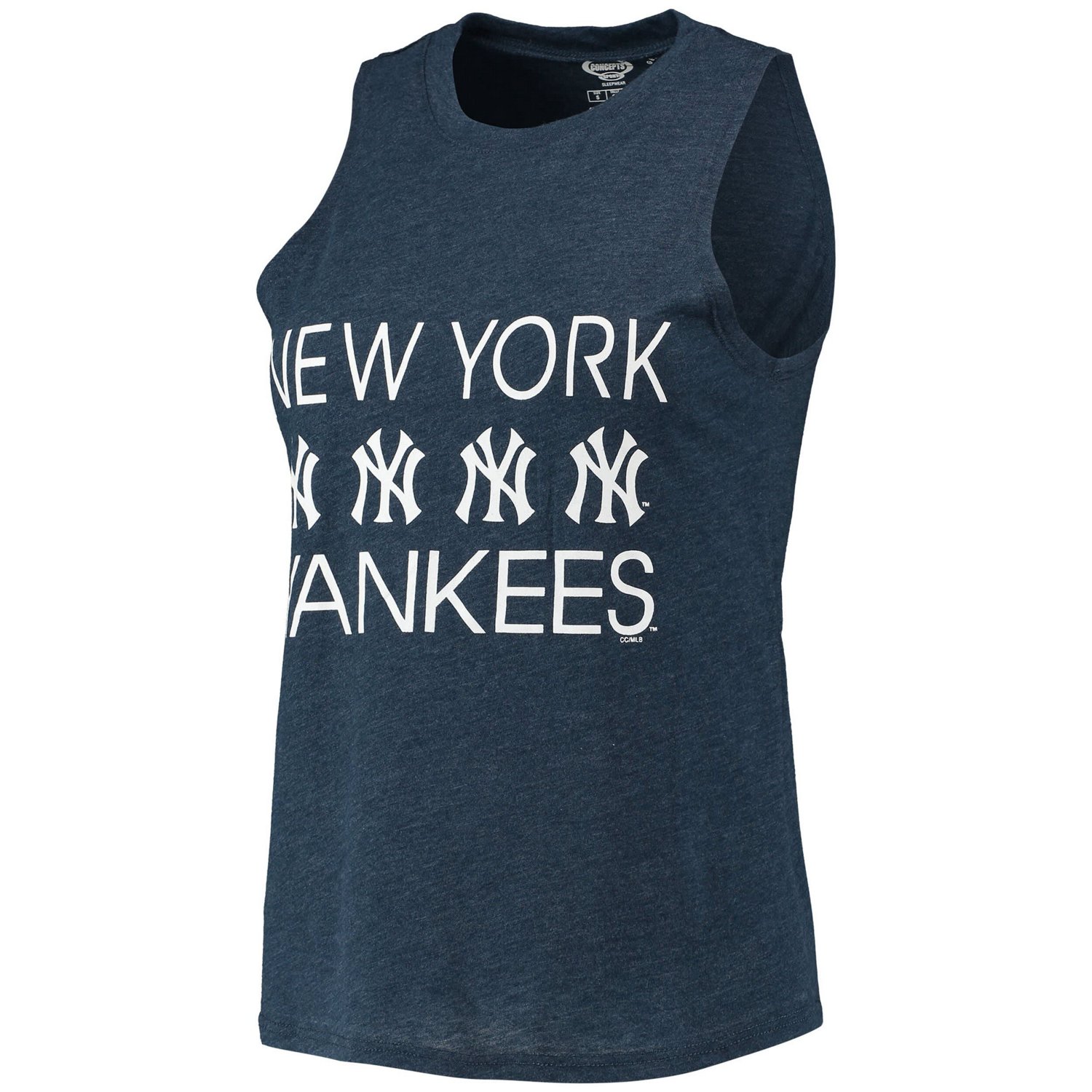 Concepts Sport New York Yankees Meter Muscle Tank Top  Pants Sleep Set - view number 2