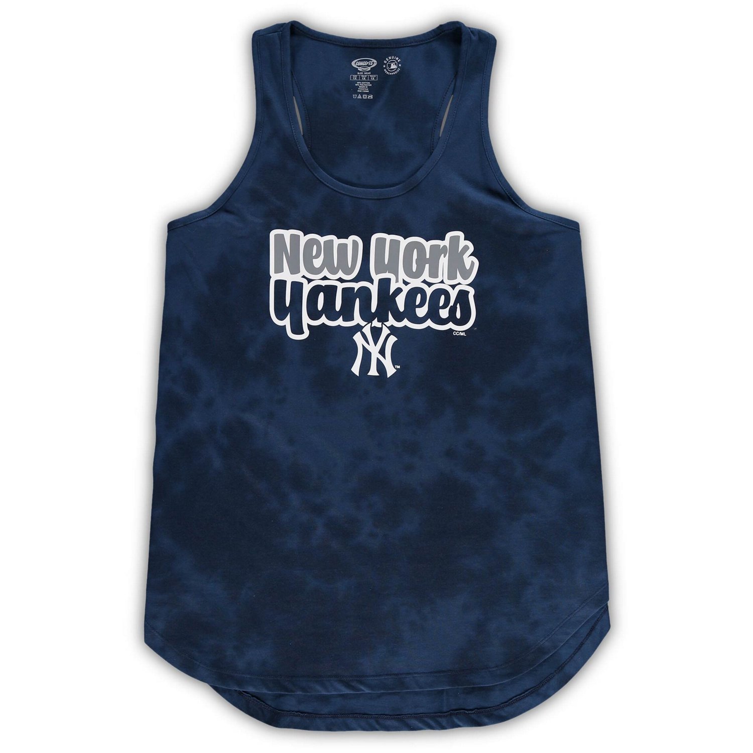 Concepts Sport New York Yankees Plus Size Cloud Tank Top  Shorts Sleep Set - view number 2