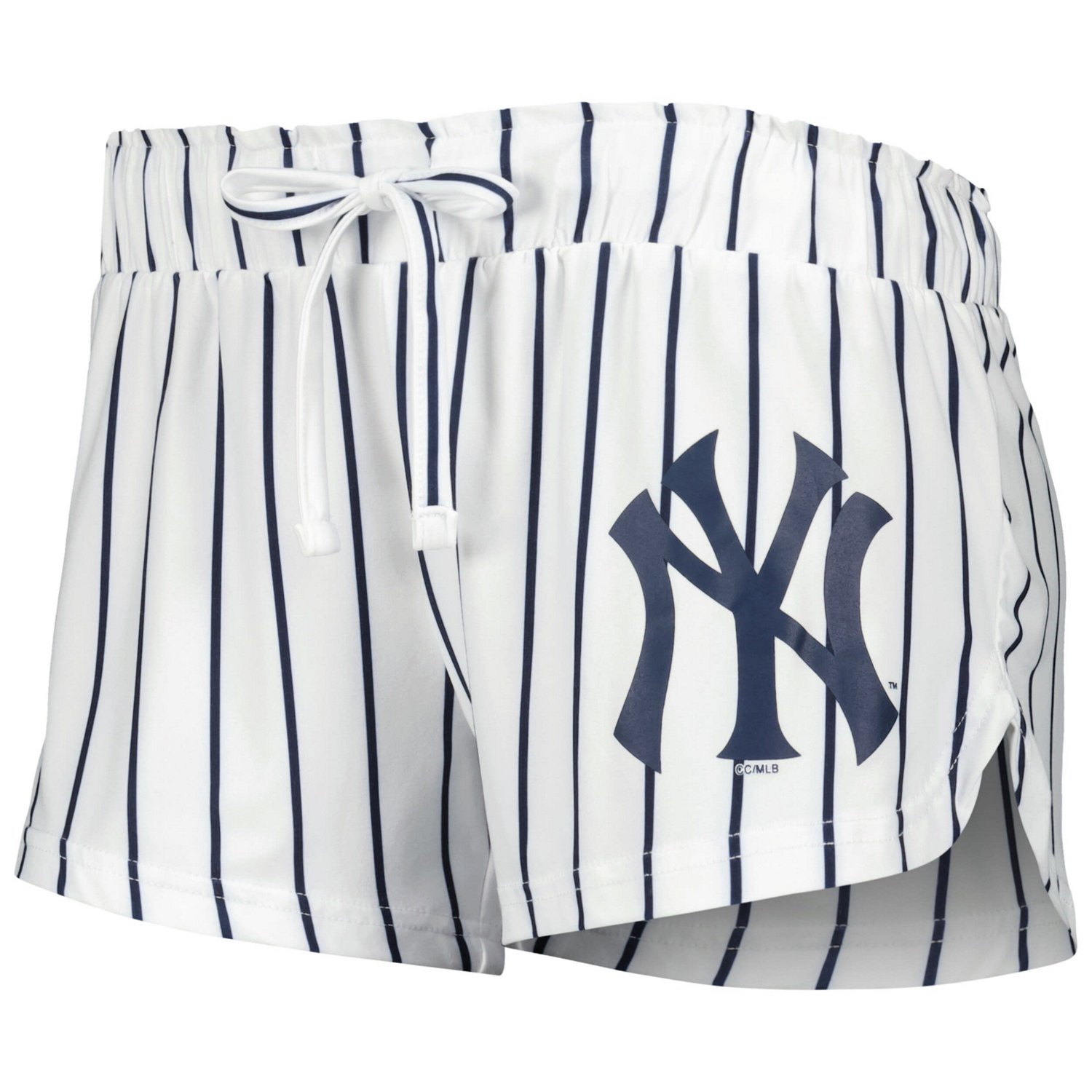 Concepts Sport New York Yankees Reel Pinstripe Tank Top  Shorts Sleep Set - view number 4