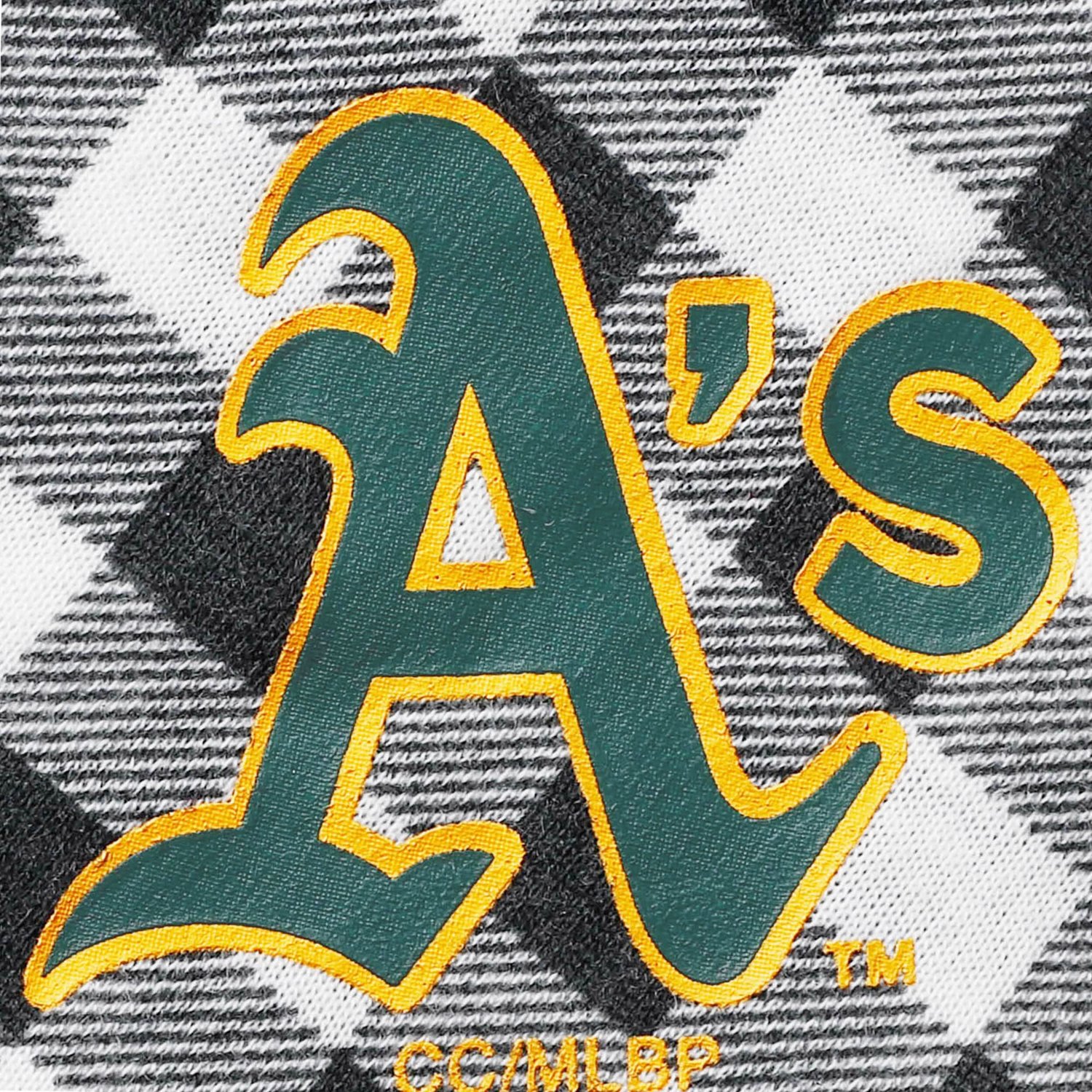 Concepts Sport Oakland Athletics Wanderer Long Sleeve Button-Up Nightshirt                                                       - view number 4