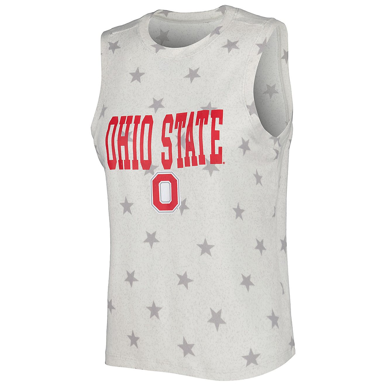 Concepts Sport Ohio State Buckeyes Agenda Stars Tank Top and Shorts Sleep Set                                                    - view number 2