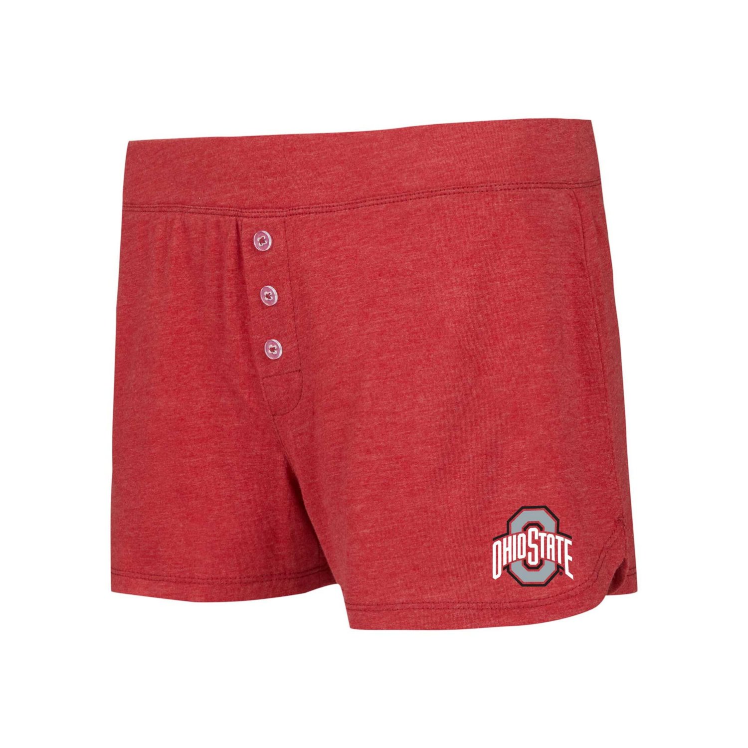 Concepts Sport Ohio State Buckeyes Team Color Long Sleeve T-Shirt  Shorts Set - view number 3