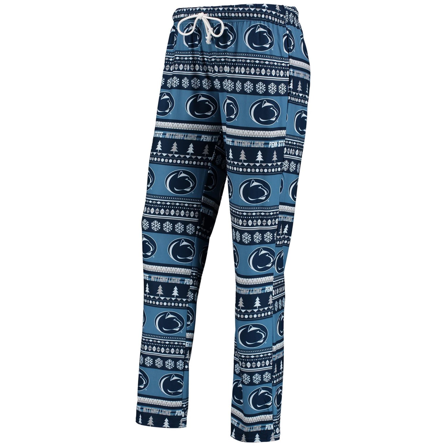 Concepts Sport Penn State Nittany Lions Holiday Long Sleeve T-Shirt  Pants Sleep Set                                             - view number 4
