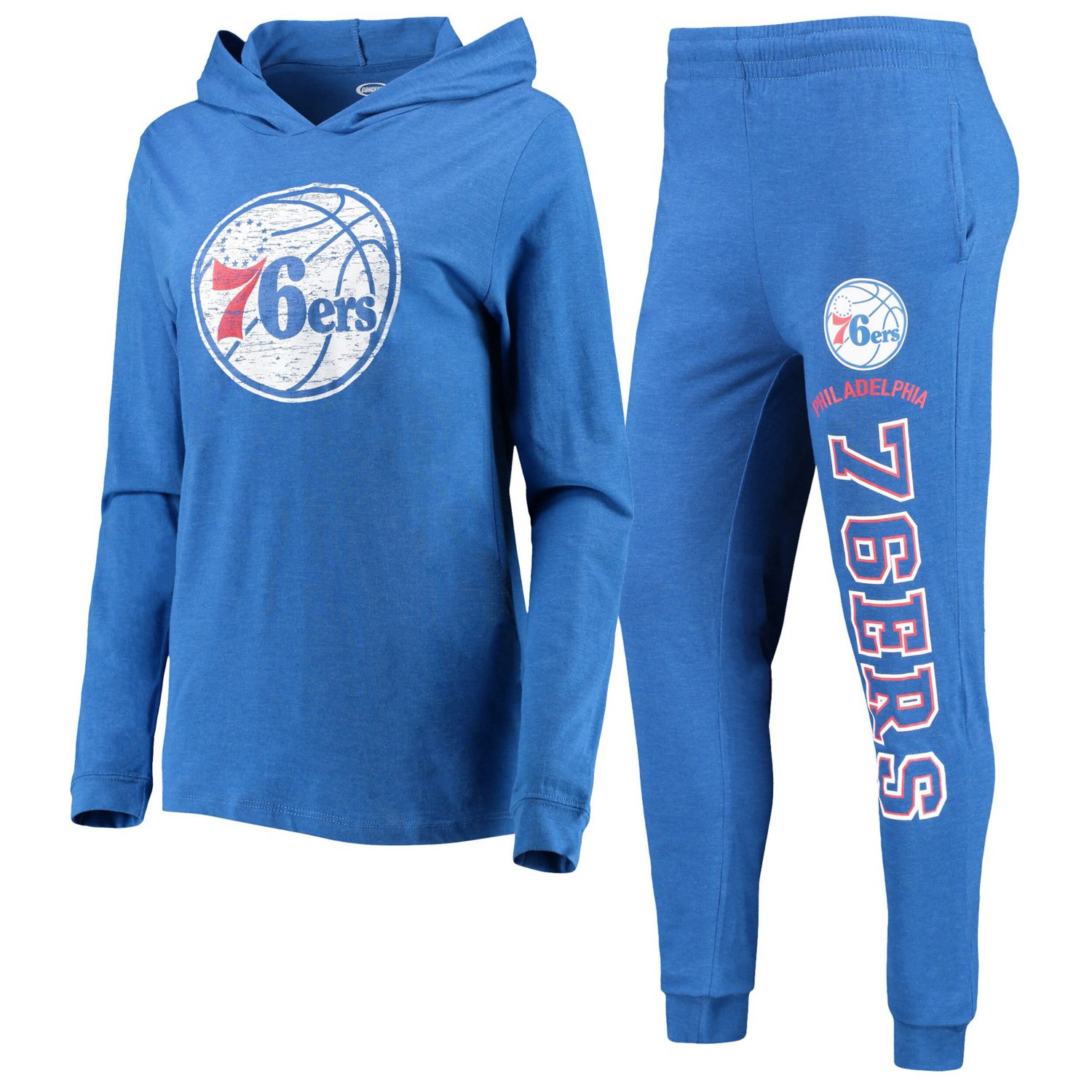 Concepts Sport Philadelphia 76ers Hoodie  Pants Sleep Set