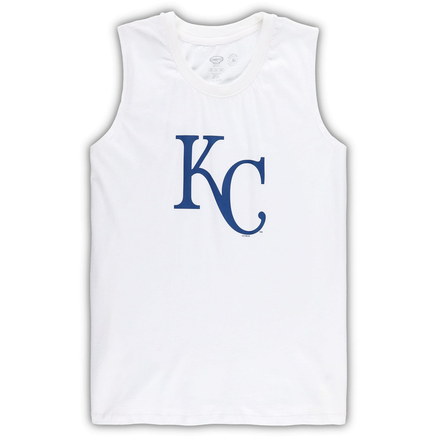 Concepts Sport Royal Kansas City Royals Plus Size Tank Top  Shorts Sleep Set - view number 2
