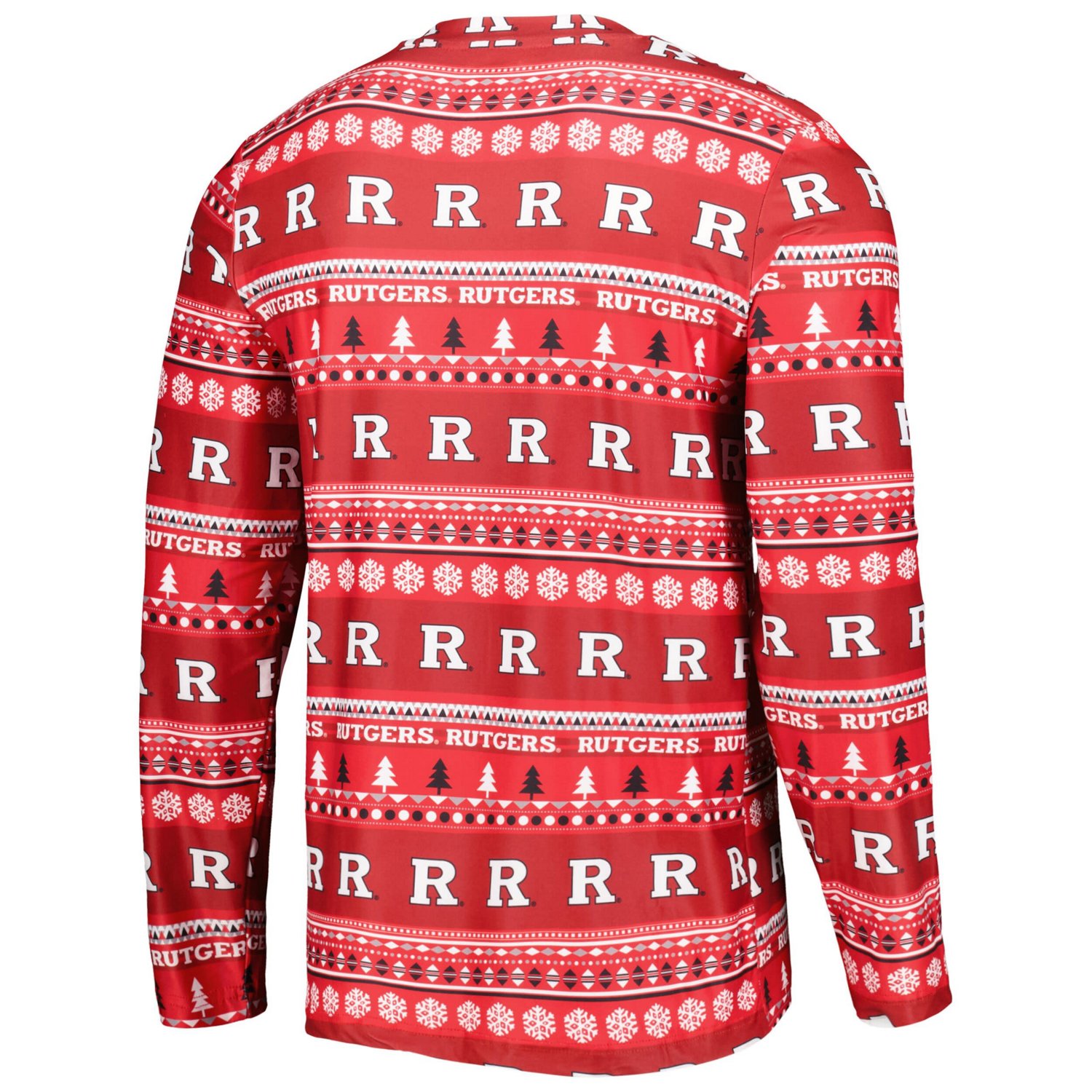 Concepts Sport Rutgers Knights Swivel Long Sleeve T-Shirt  Pants Sleep Set