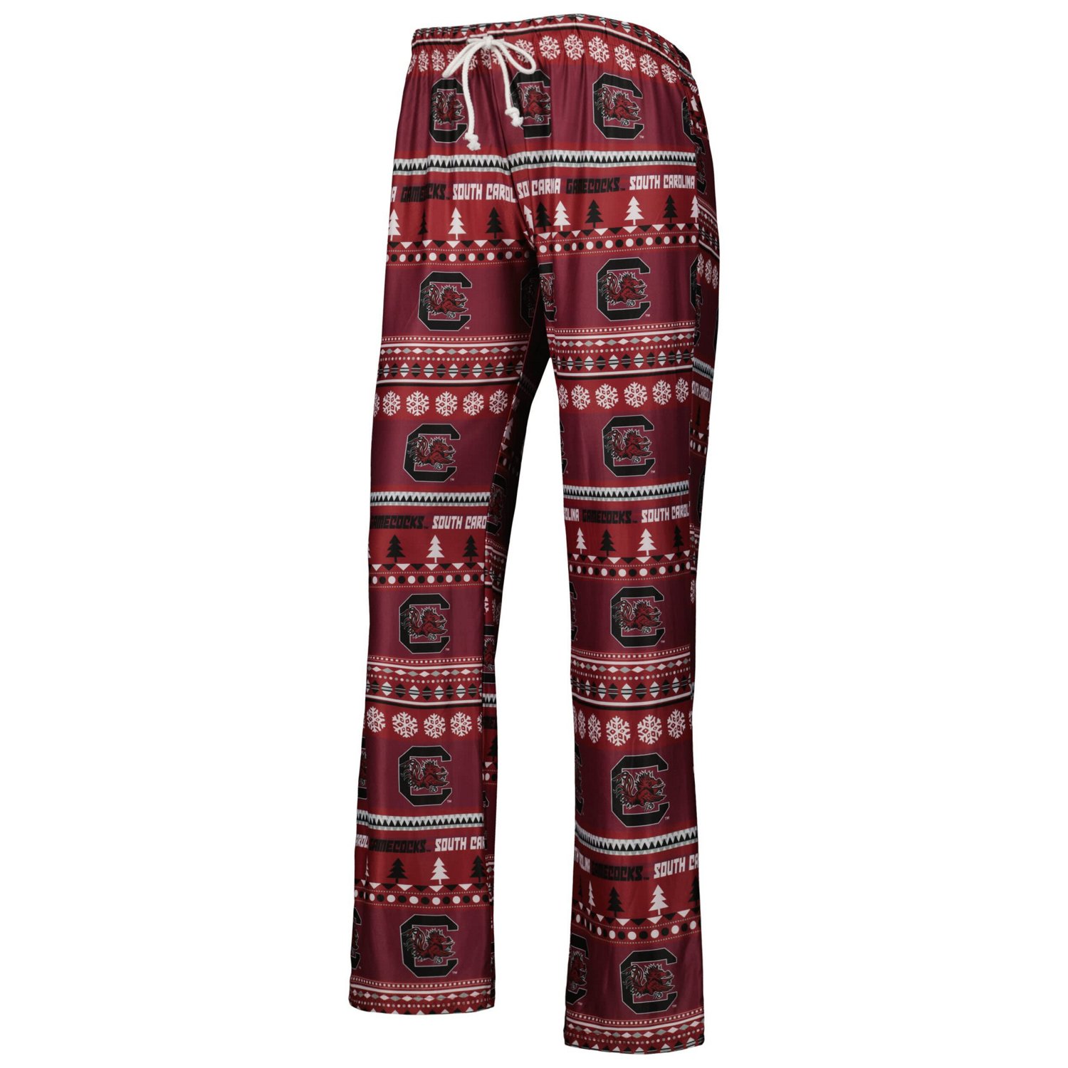 Concepts Sport South Carolina Gamecocks Holiday Long Sleeve T-Shirt and Pants Sleep Set                                          - view number 4
