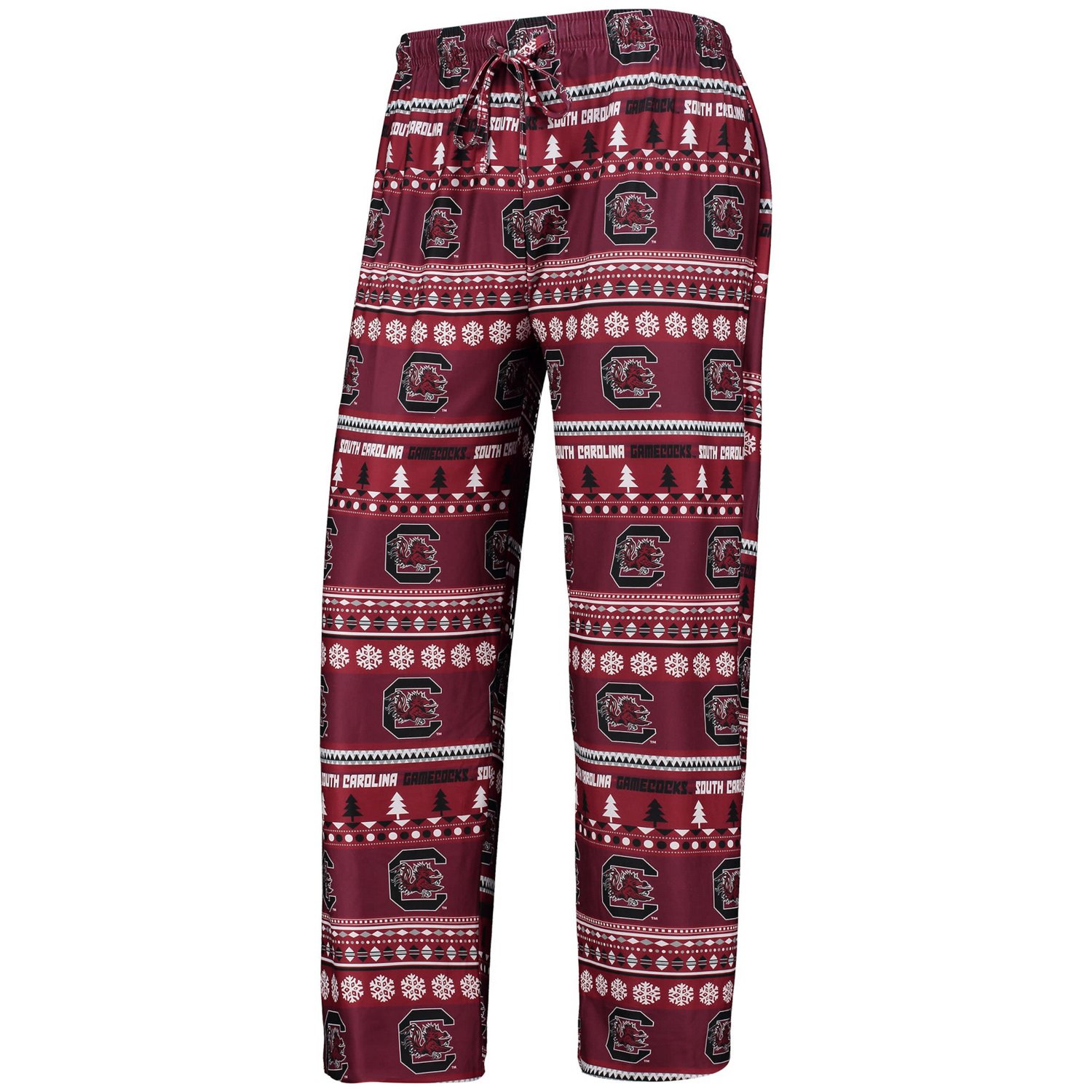Concepts Sport South Carolina Gamecocks Ugly Sweater Long Sleeve T-Shirt and Pants Sleep Set                                     - view number 4