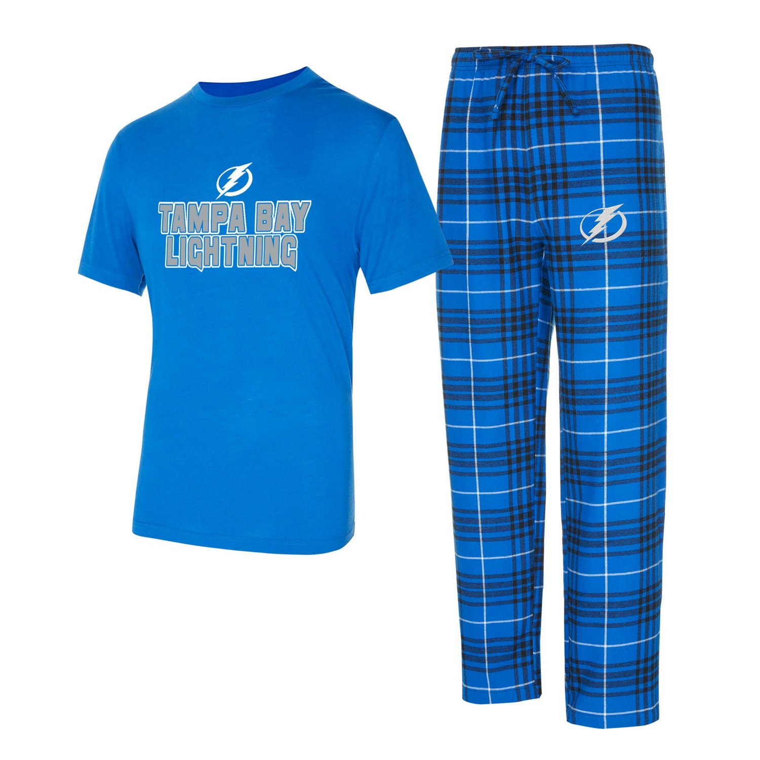 Concepts Sport Tampa Bay Lightning Vector T-Shirt  Pants Sleep Set