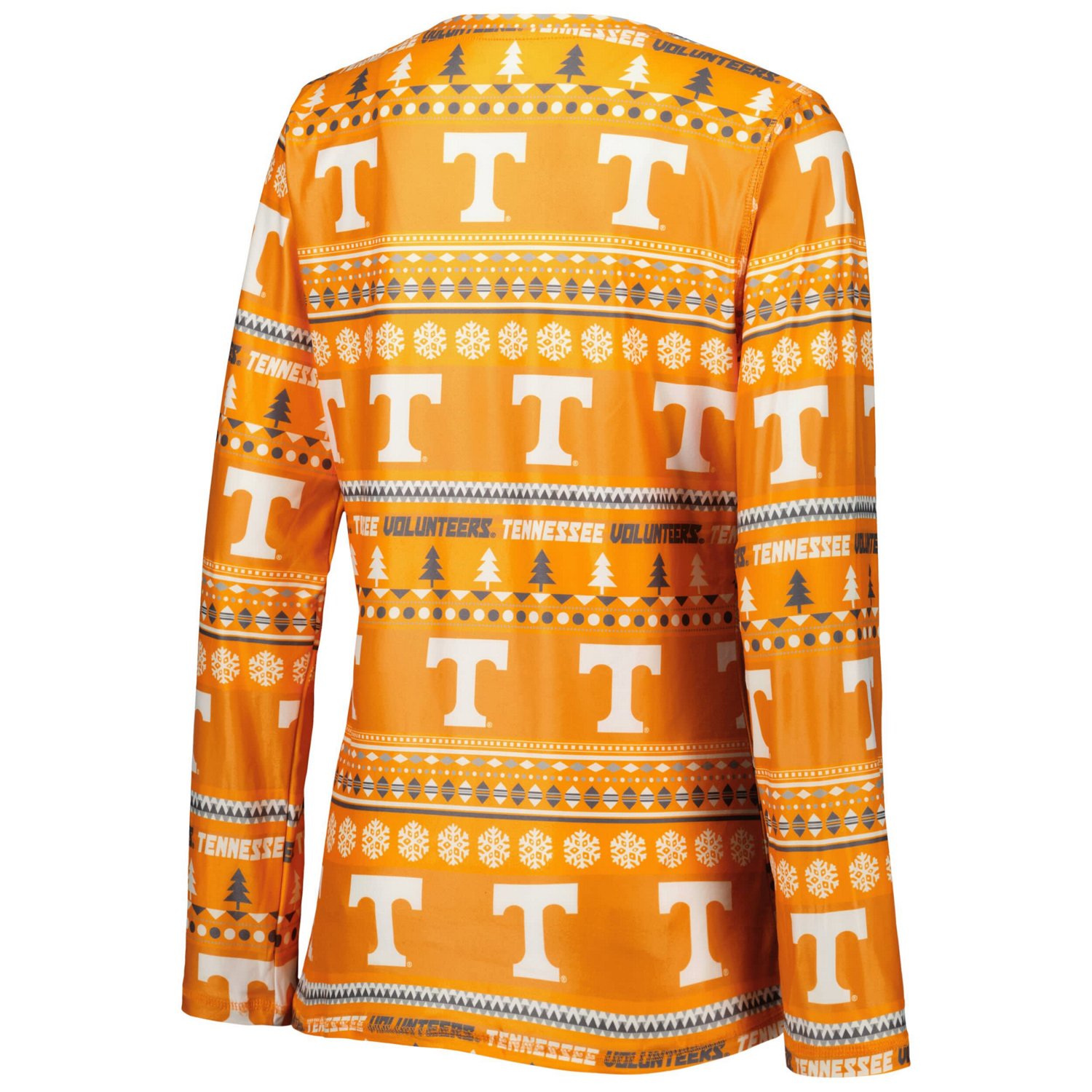 Concepts Sport Tennessee Tennessee Volunteers Holiday Long Sleeve T-Shirt and Pants Sleep Set                                    - view number 3
