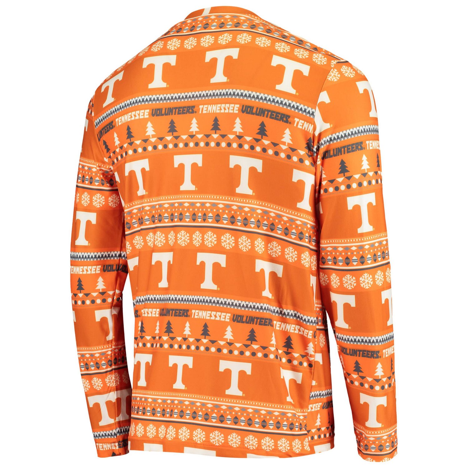Concepts Sport Tennessee Tennessee Volunteers Ugly Sweater Knit Long Sleeve Top and Pant Set                                     - view number 3