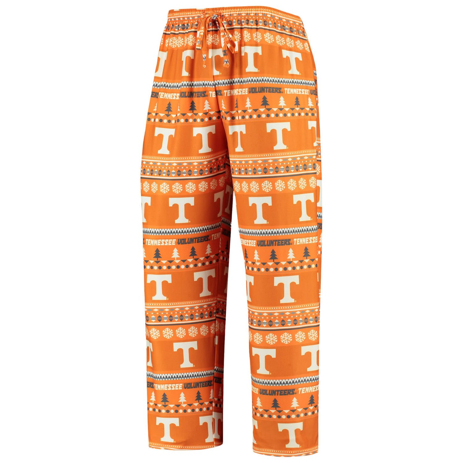Concepts Sport Tennessee Tennessee Volunteers Ugly Sweater Knit Long Sleeve Top and Pant Set                                     - view number 4