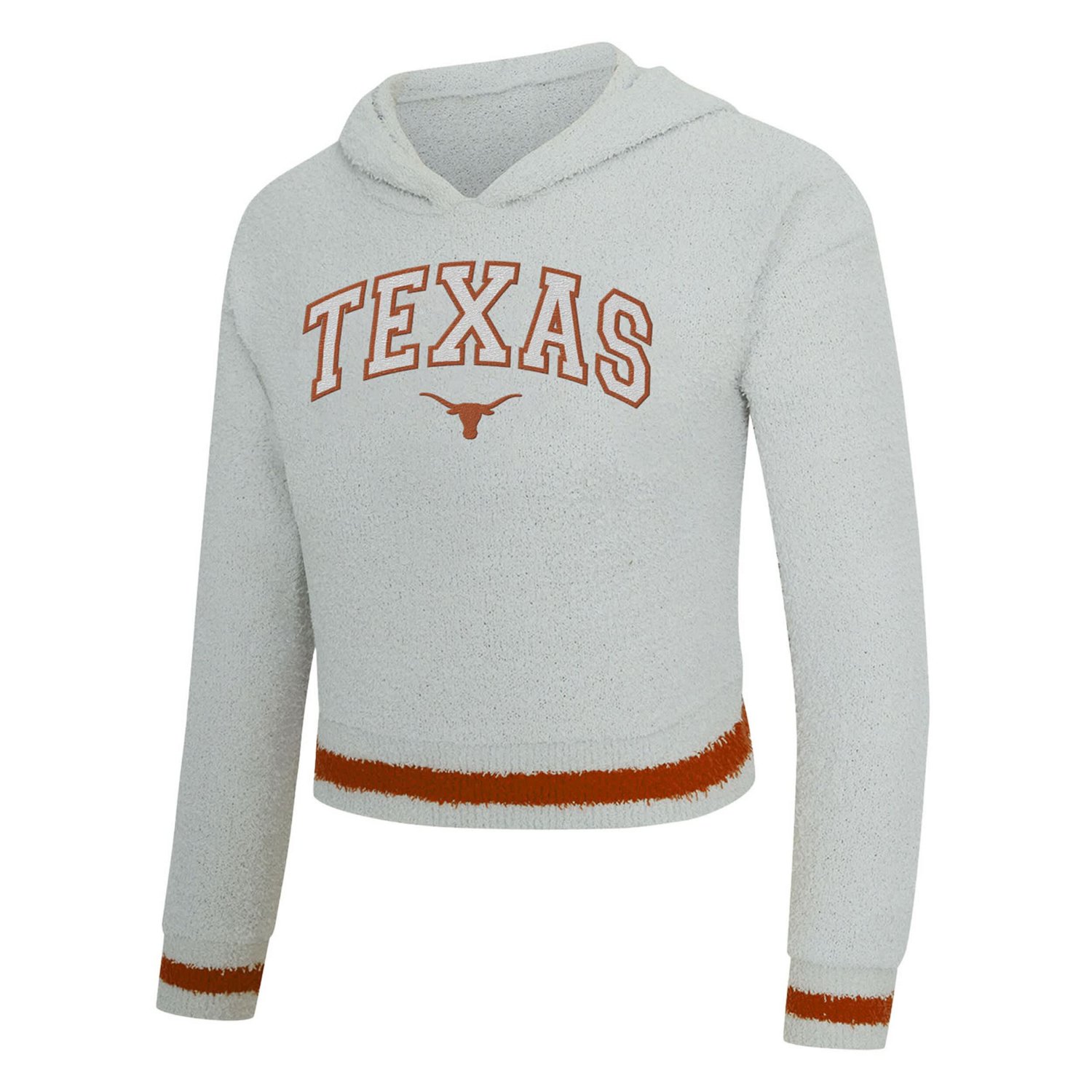 Concepts Sport Texas Longhorns Whitley Long Sleeve Hoodie Top  Shorts Set - view number 2