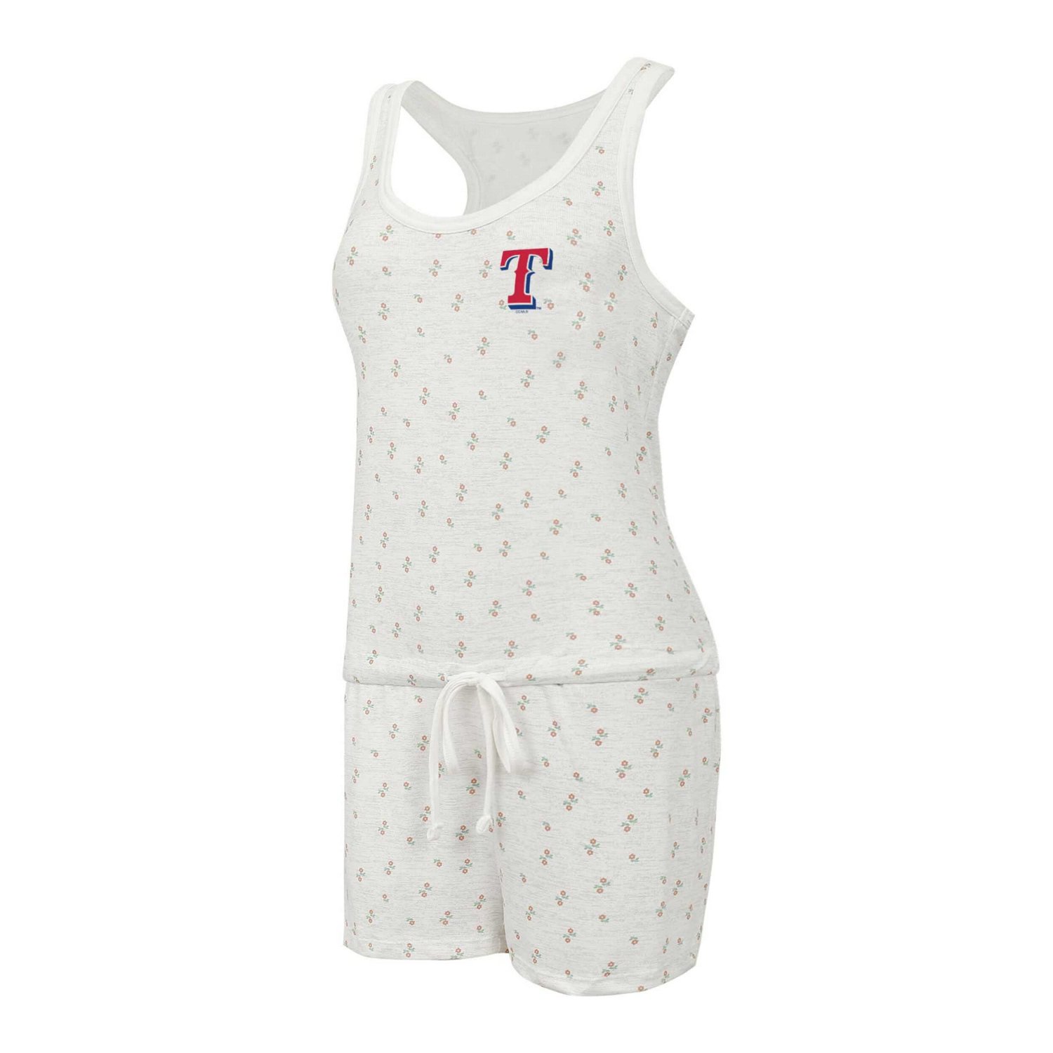 Concepts Sport Texas Rangers Gardner Hacci Knit Romper