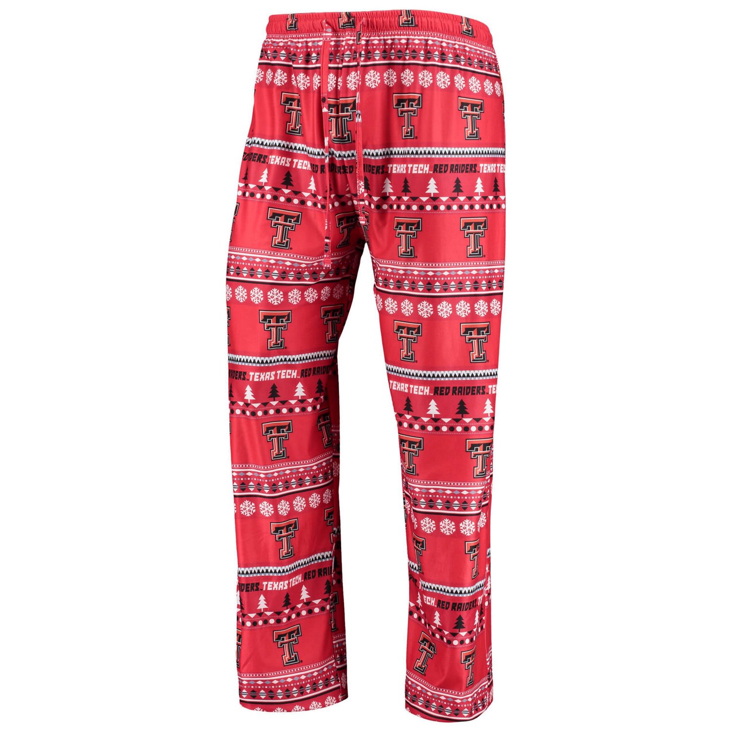 Concepts Sport Texas Tech Raiders Ugly Sweater Long Sleeve T-Shirt and Pants Sleep Set - view number 4