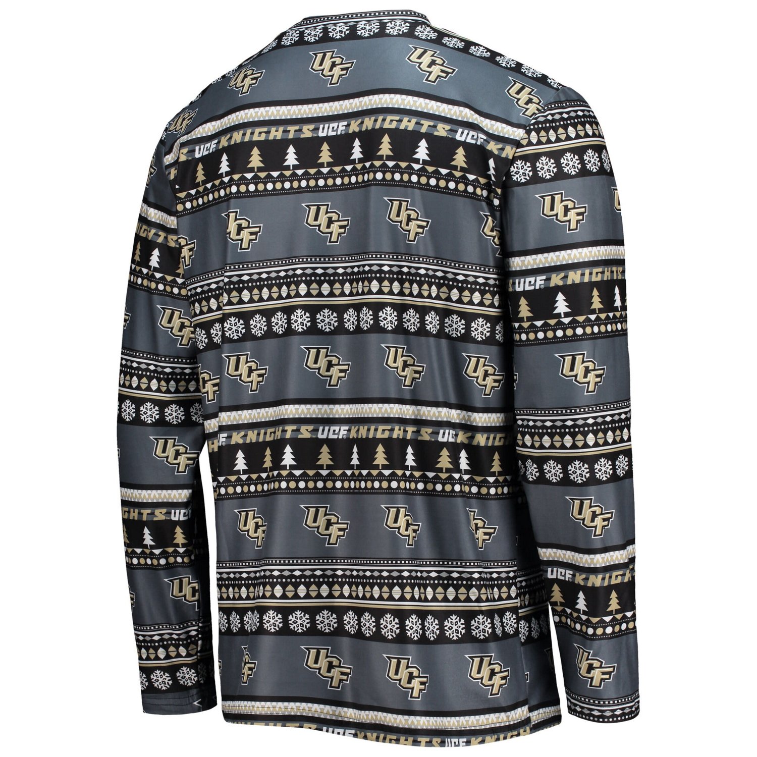 Concepts Sport UCF Knights Ugly Sweater Long Sleeve T-Shirt and Pants Sleep Set - view number 3