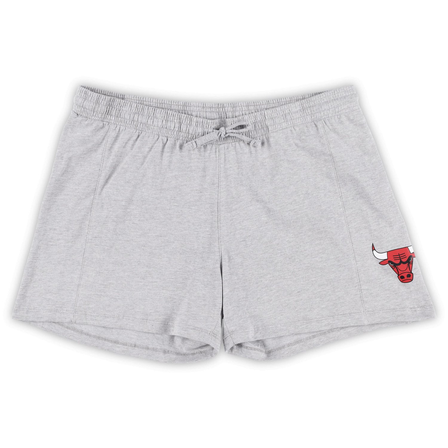 Fanatics /Heather Gray Chicago Bulls Plus Size T-Shirt  Shorts Combo Set                                                         - view number 3