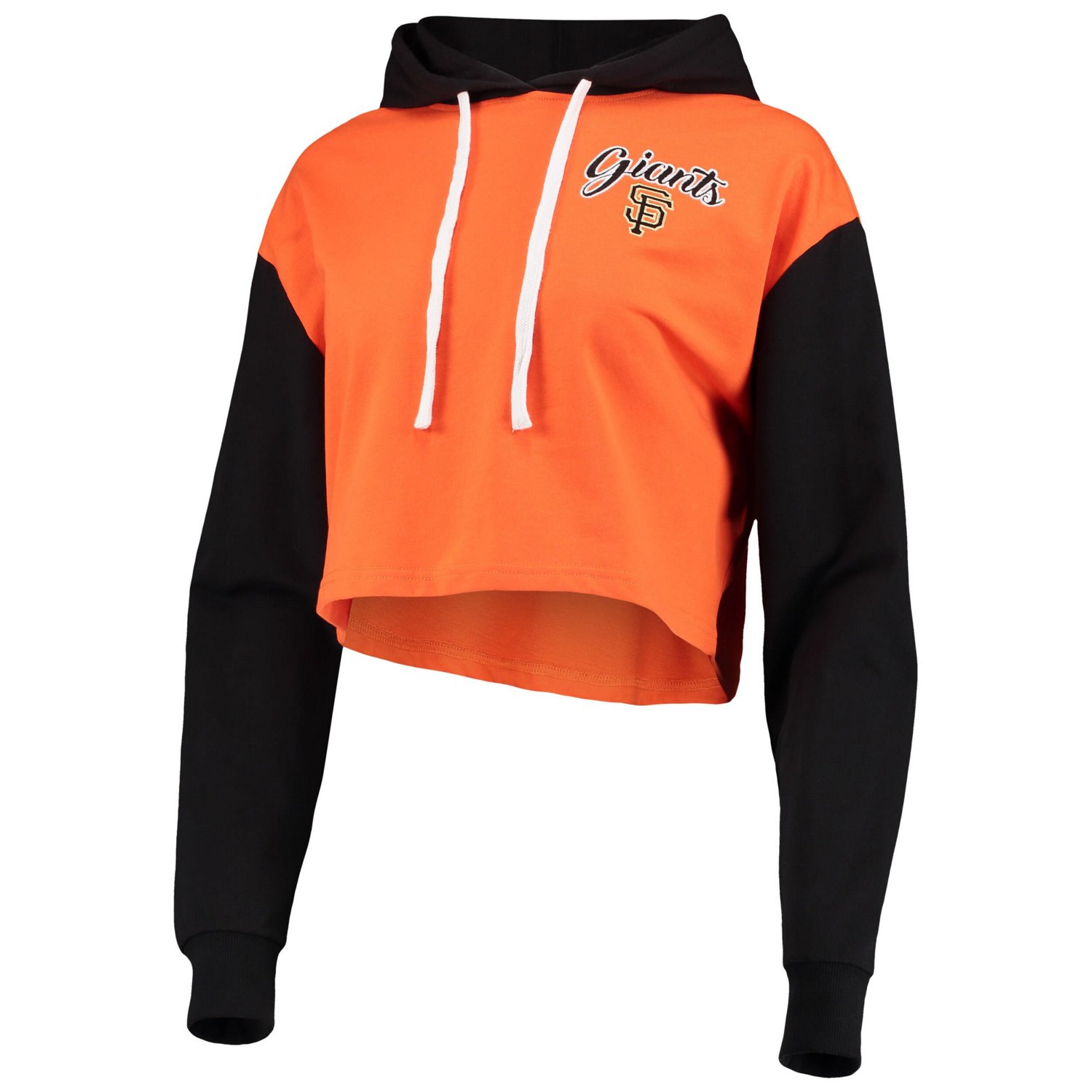 FOCO Black San Francisco Giants Color-Block Pullover Hoodie  Shorts Lounge Set - view number 2