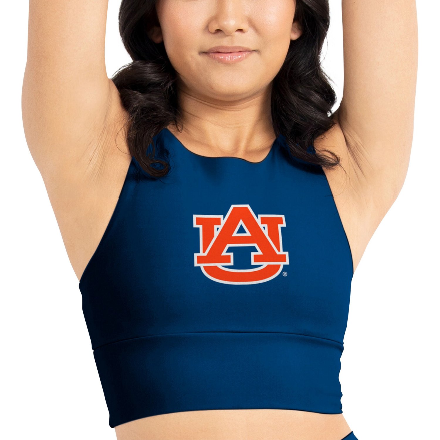 Kadi Brand Auburn Tigers Buttery Soft Midi Bra  Leggings Set - view number 3