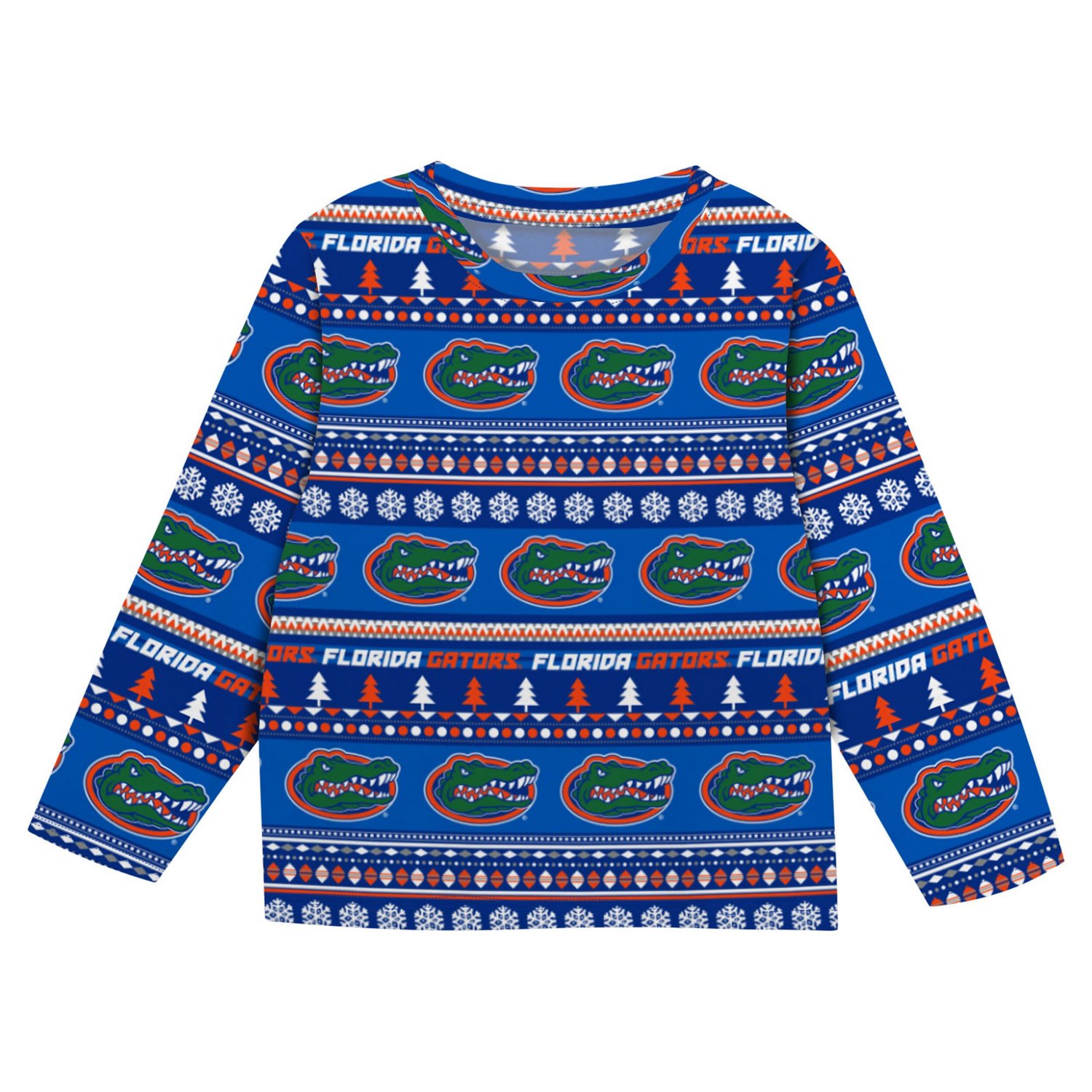 Outerstuff Florida Gators Ugly Sweater Pajama Set - view number 2
