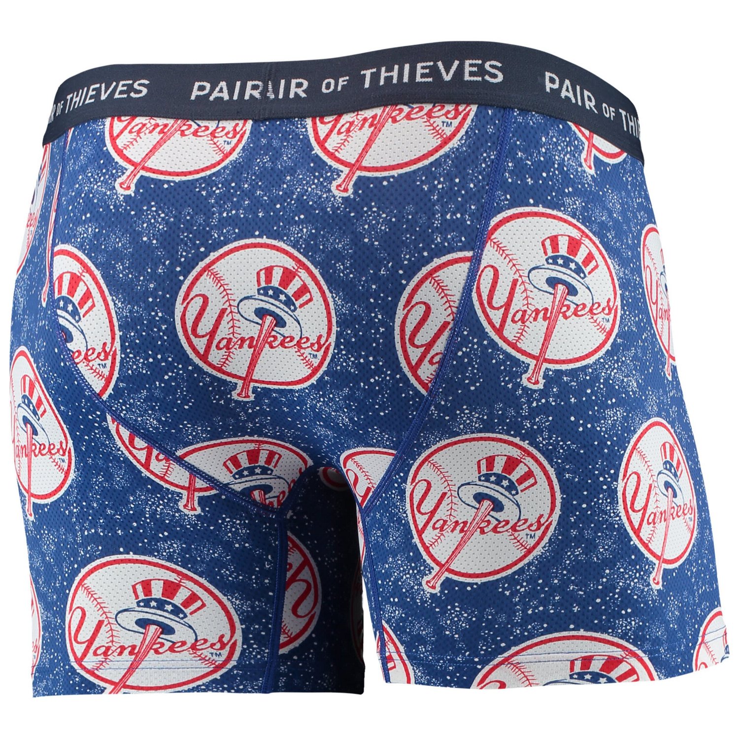Pair of Thieves /Blue New York Yankees Super Fit 2-Pack Boxer Briefs Set                                                         - view number 3