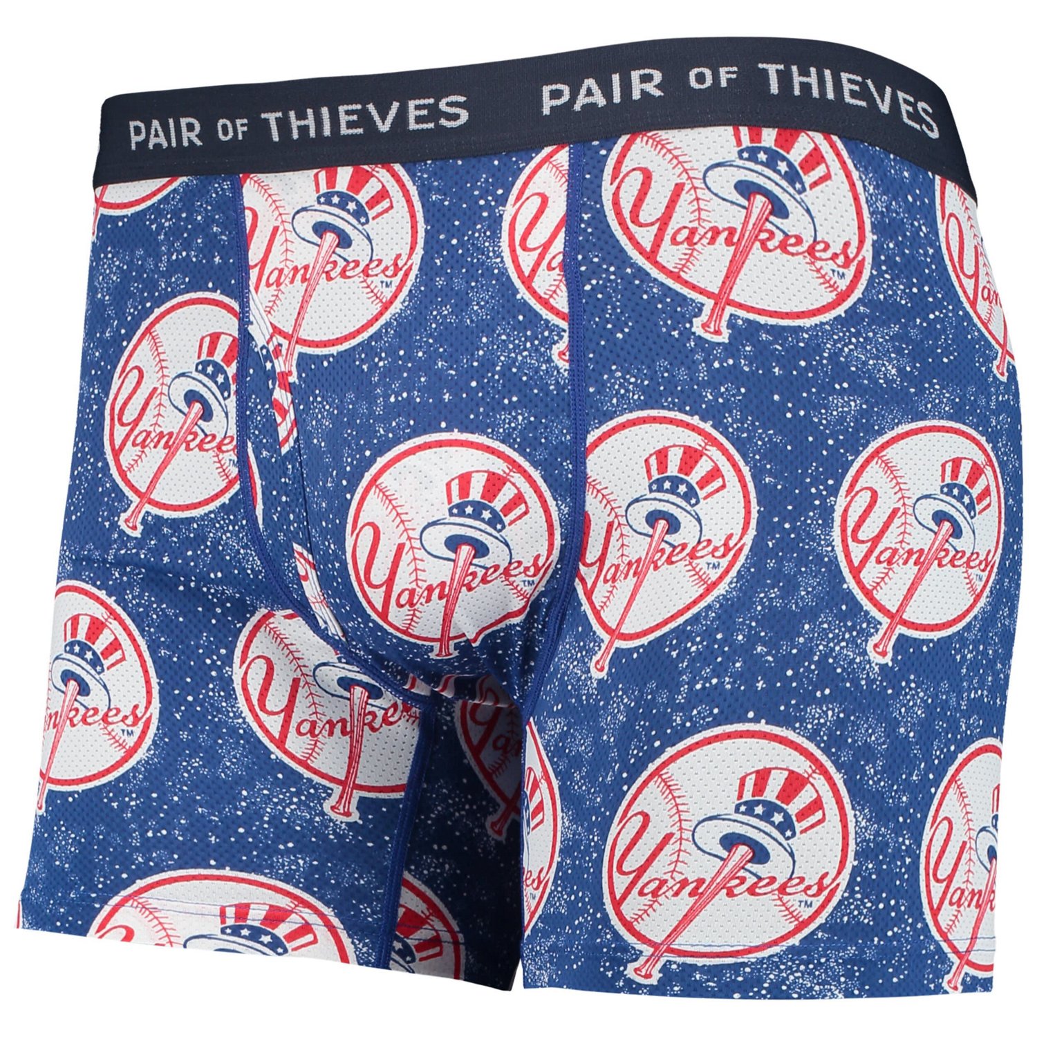 Pair of Thieves /Blue New York Yankees Super Fit 2-Pack Boxer Briefs Set                                                         - view number 2