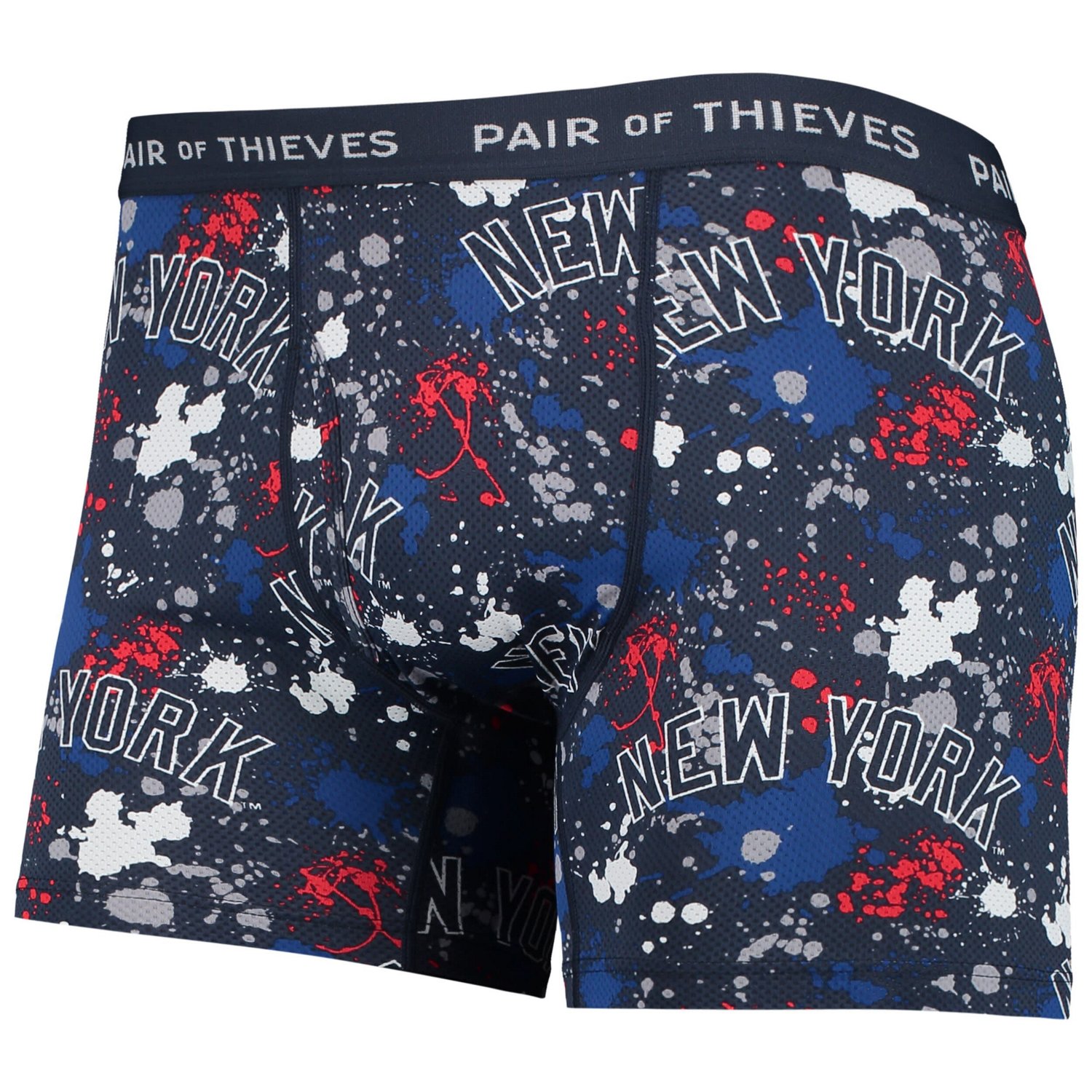 Pair of Thieves /Blue New York Yankees Super Fit 2-Pack Boxer Briefs Set                                                         - view number 4