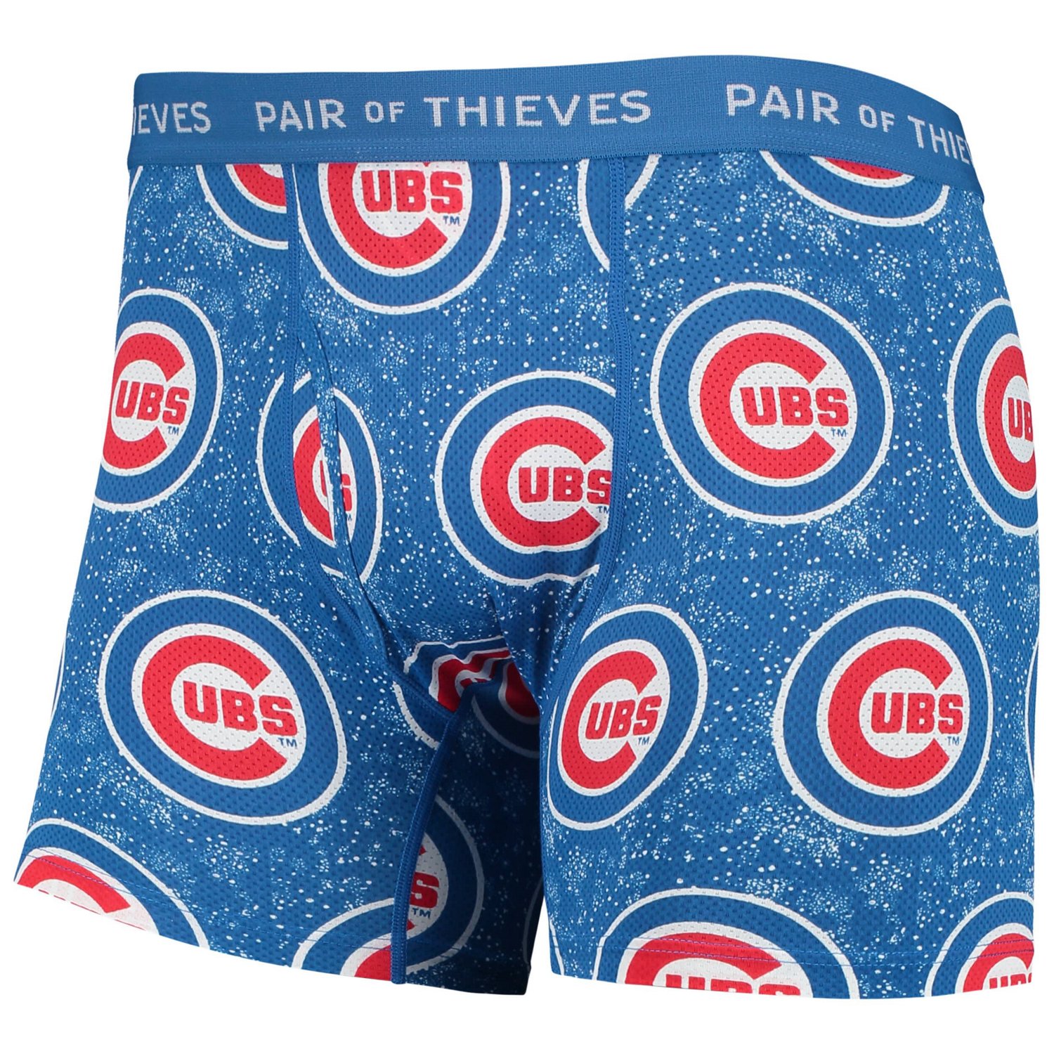 Pair of Thieves /Royal Chicago Cubs Super Fit 2-Pack Boxer Briefs Set