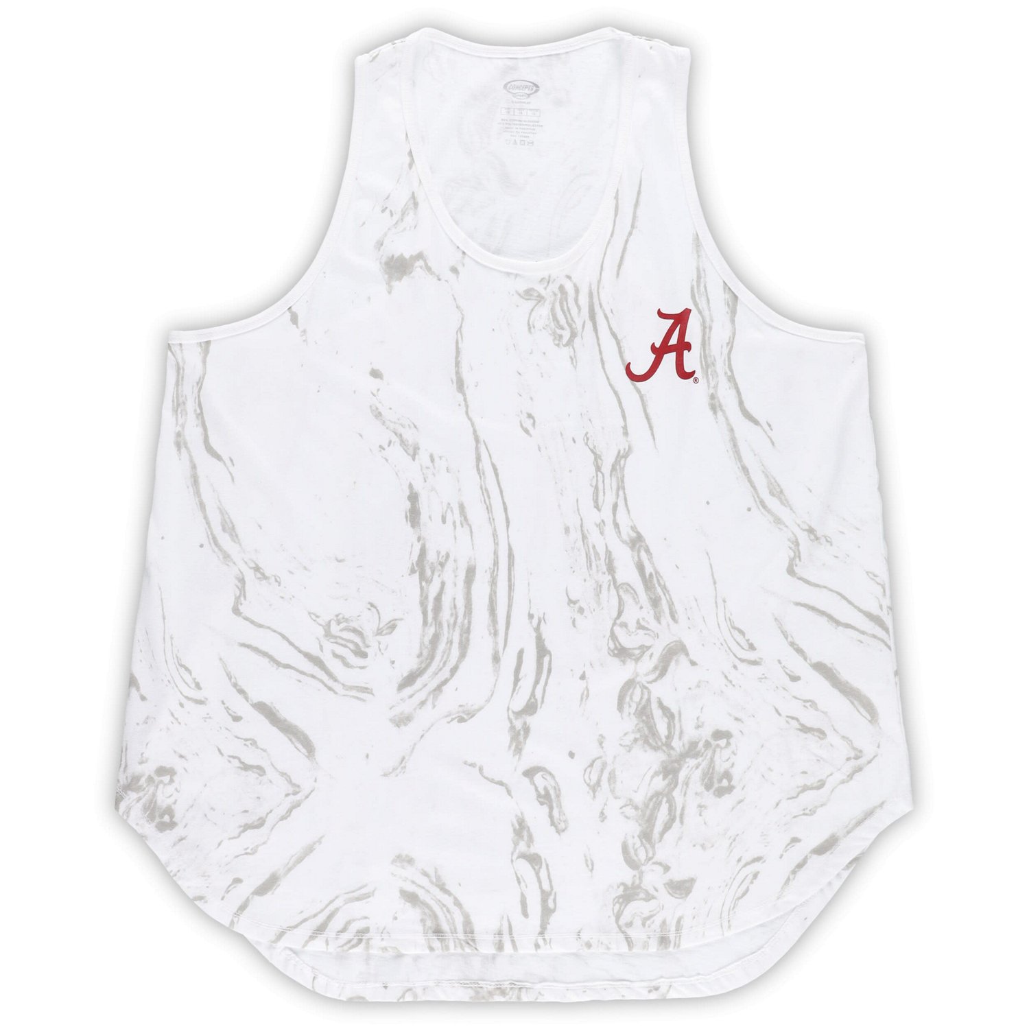 Profile Alabama Crimson Tide Plus Size Marble Tank and Shorts Set - view number 2