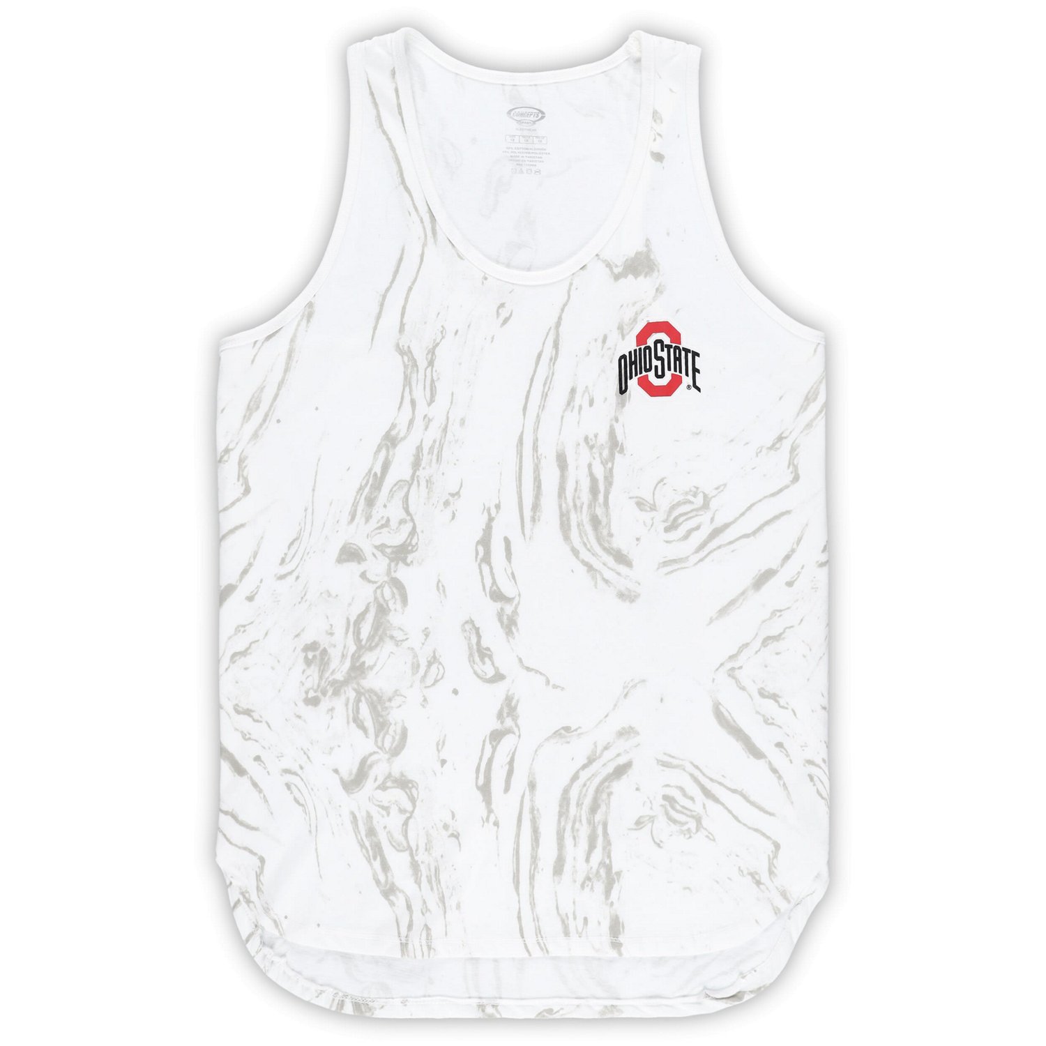 Profile Ohio State Buckeyes Plus Size Marble Tank and Shorts Set                                                                 - view number 2