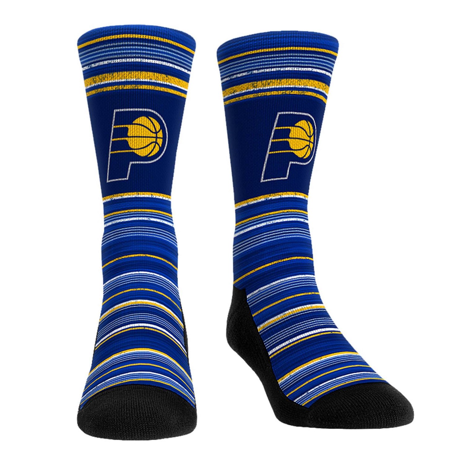 Rock Em Socks Indiana Pacers Primary Crew Socks  Boxer Briefs Combo Pack - view number 2