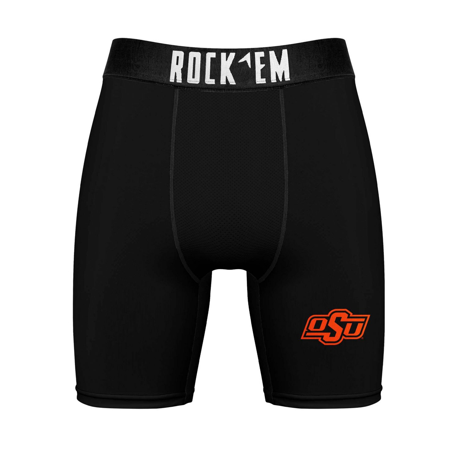 Rock Em Socks Oklahoma State Cowboys Primary Crew Socks  Boxer Briefs Combo Pack - view number 3