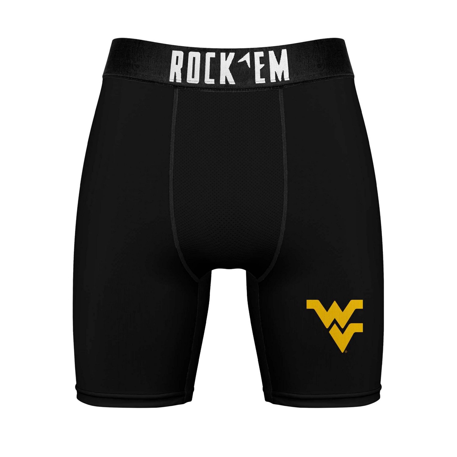 Rock Em Socks West Virginia Mountaineers Primary Crew Socks  Boxer Briefs Combo Pack - view number 3