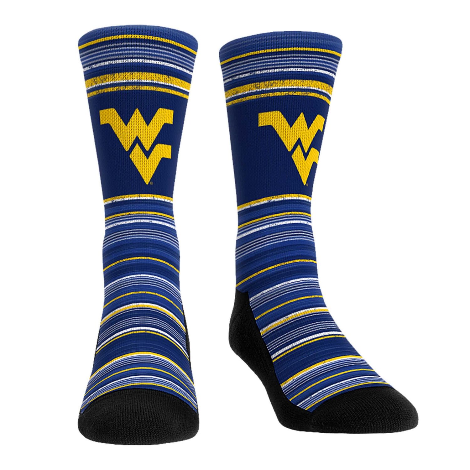 Rock Em Socks West Virginia Mountaineers Primary Crew Socks  Boxer Briefs Combo Pack - view number 2