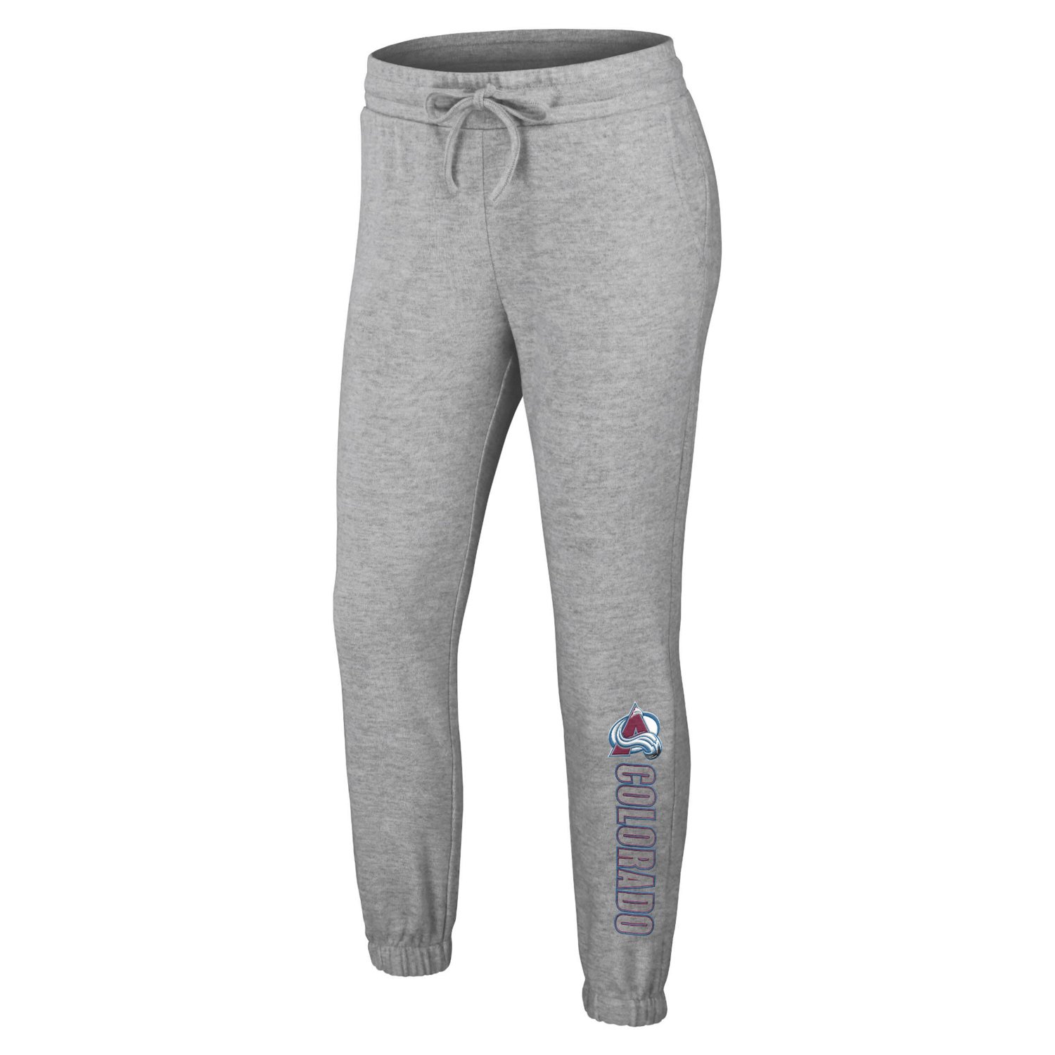WEAR by Erin Andrews Colorado Avalanche Knit Long Sleeve Tri-Blend T-Shirt  Pants Sleep Set - view number 4