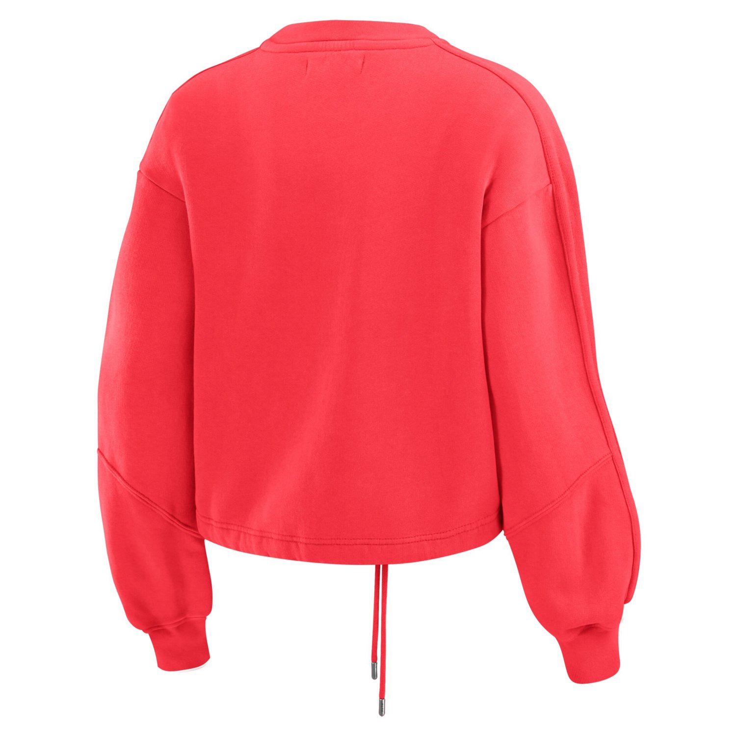 WEAR by Erin Andrews Detroit Wings Washed Fleece Sweatshirt  Shorts Lounge Set                                                   - view number 3