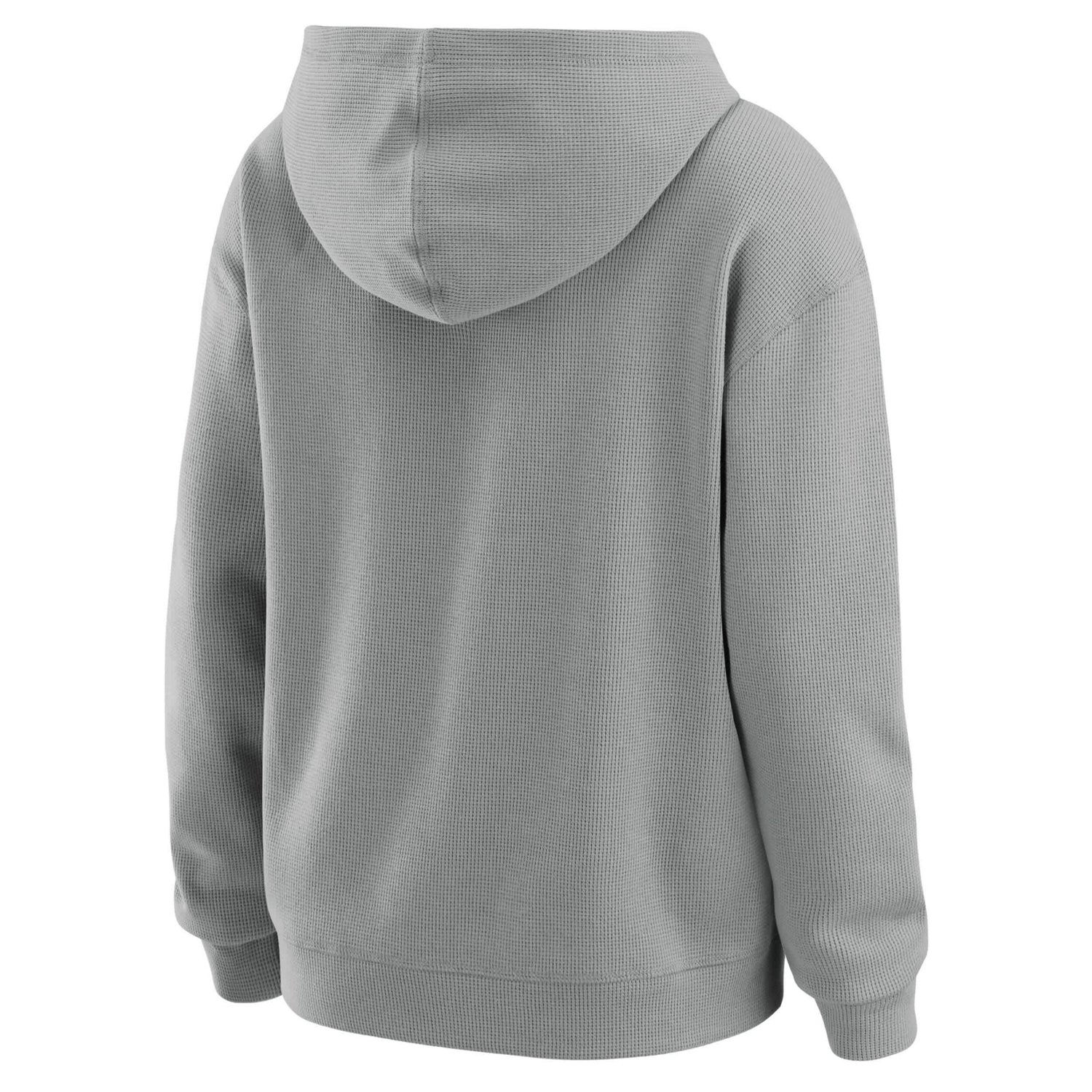 WEAR by Erin Andrews Milwaukee Brewers Waffle-Knit Long-Sleeve Hoodie  Lounge Pant Set - view number 4