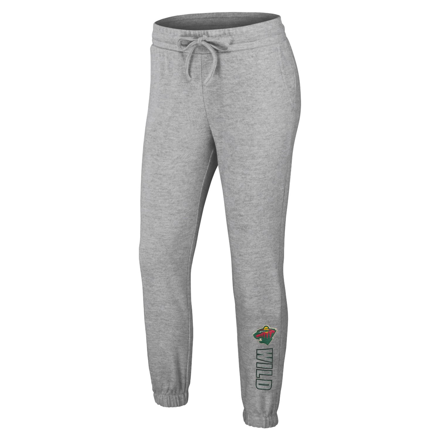 WEAR by Erin Andrews Minnesota Wild Knit Long Sleeve Tri-Blend T-Shirt  Pants Sleep Set                                          - view number 4