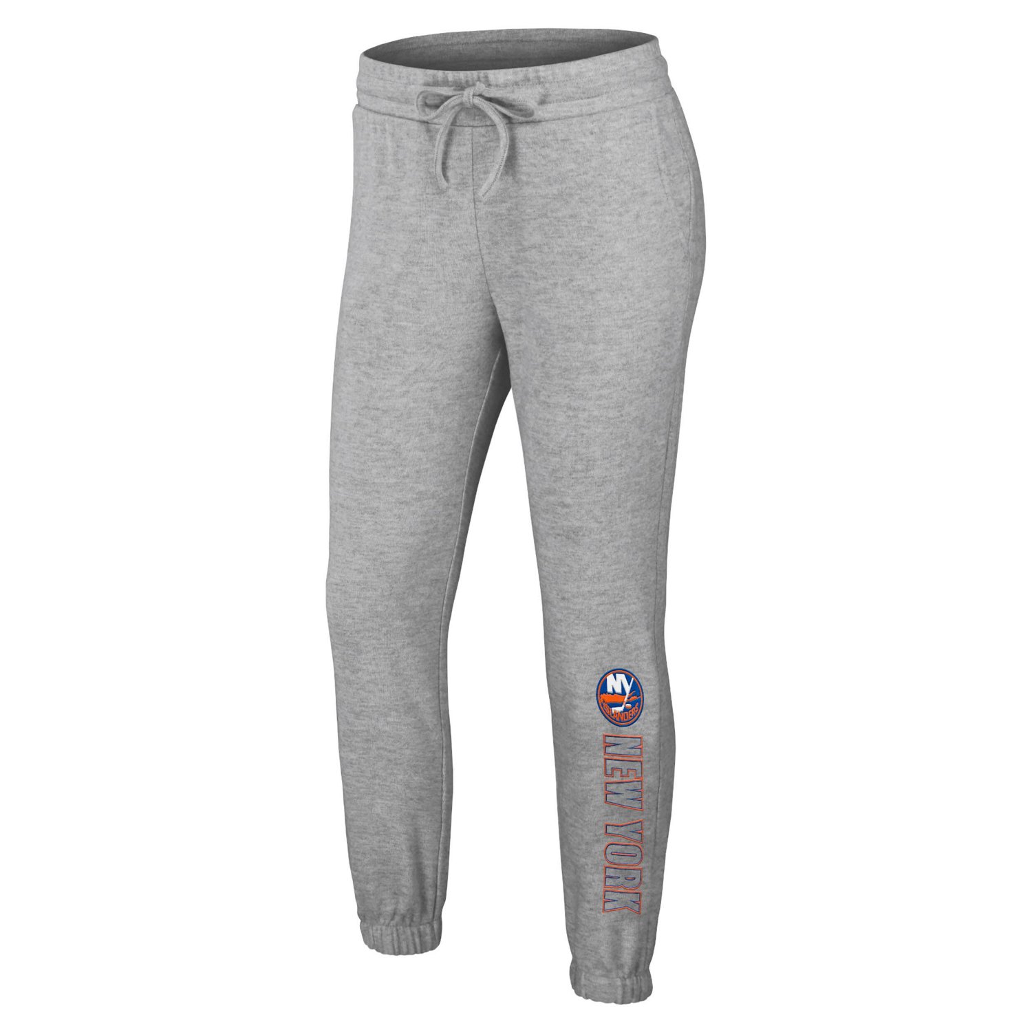 WEAR by Erin Andrews New York Islanders Knit Long Sleeve Tri-Blend T-Shirt  Pants Sleep Set - view number 4