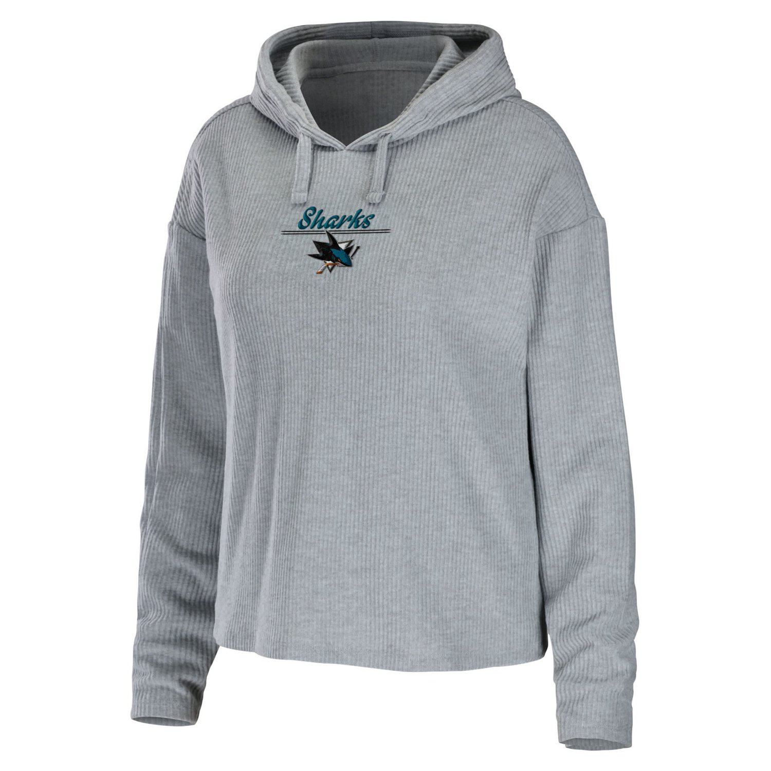 WEAR by Erin Andrews San Jose Sharks Logo Pullover Hoodie  Pants Sleep Set - view number 2